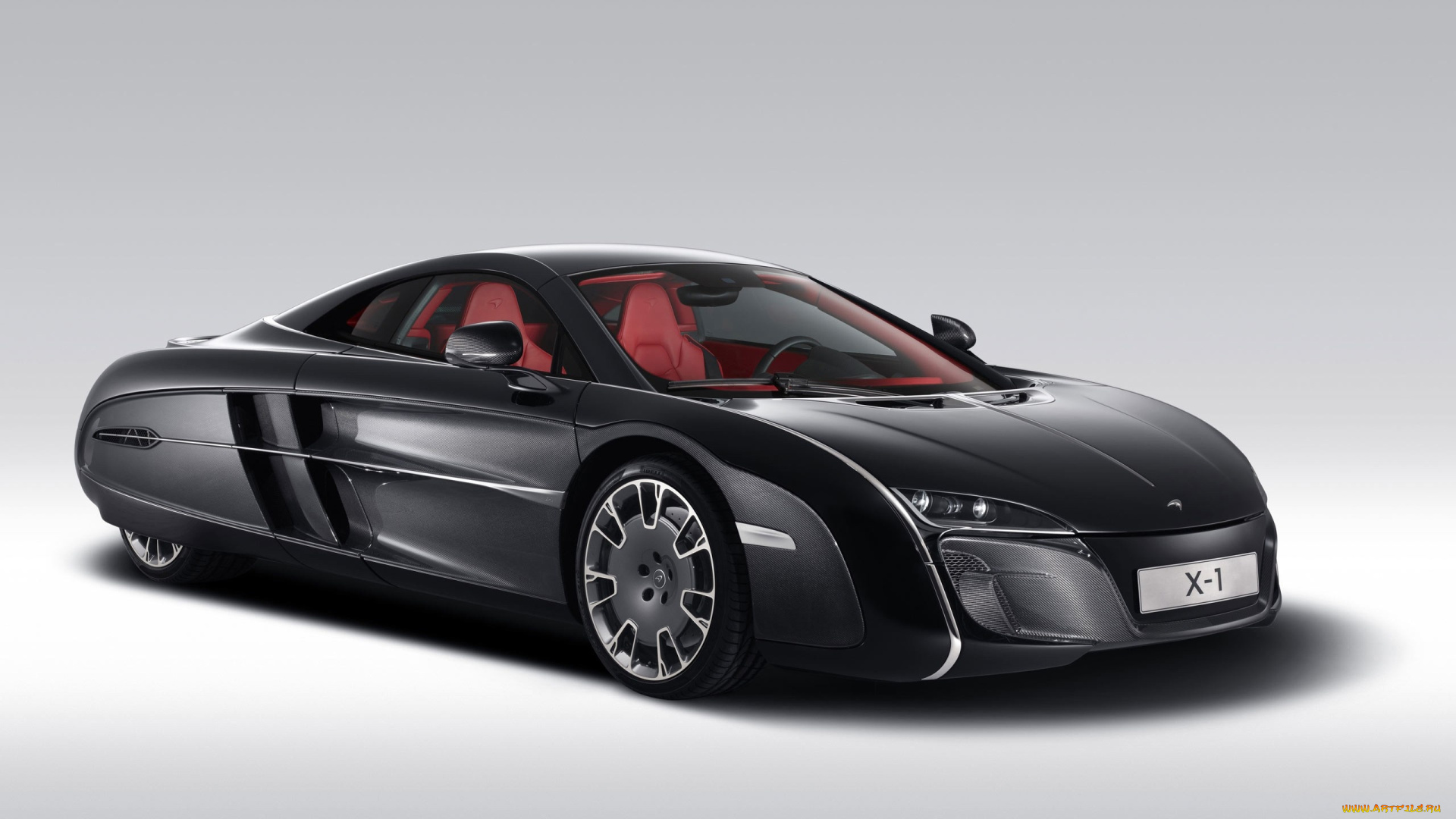 mclaren, x-1, автомобили, mclaren, макларен, авто, черное, x-1
