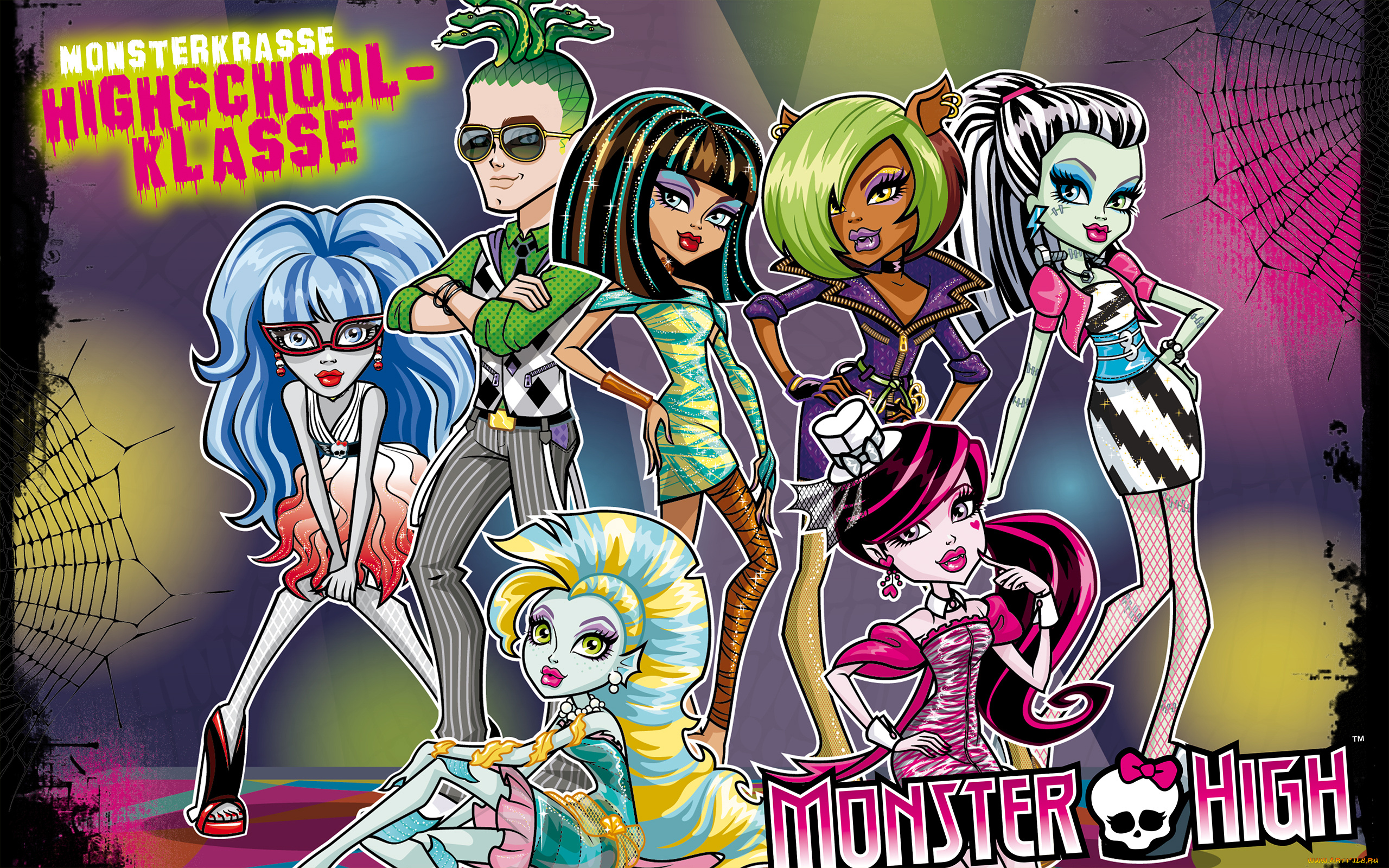 monster, high, мультфильмы, -, monster, high, парень, девушки, монстры, персонажи, monster, high