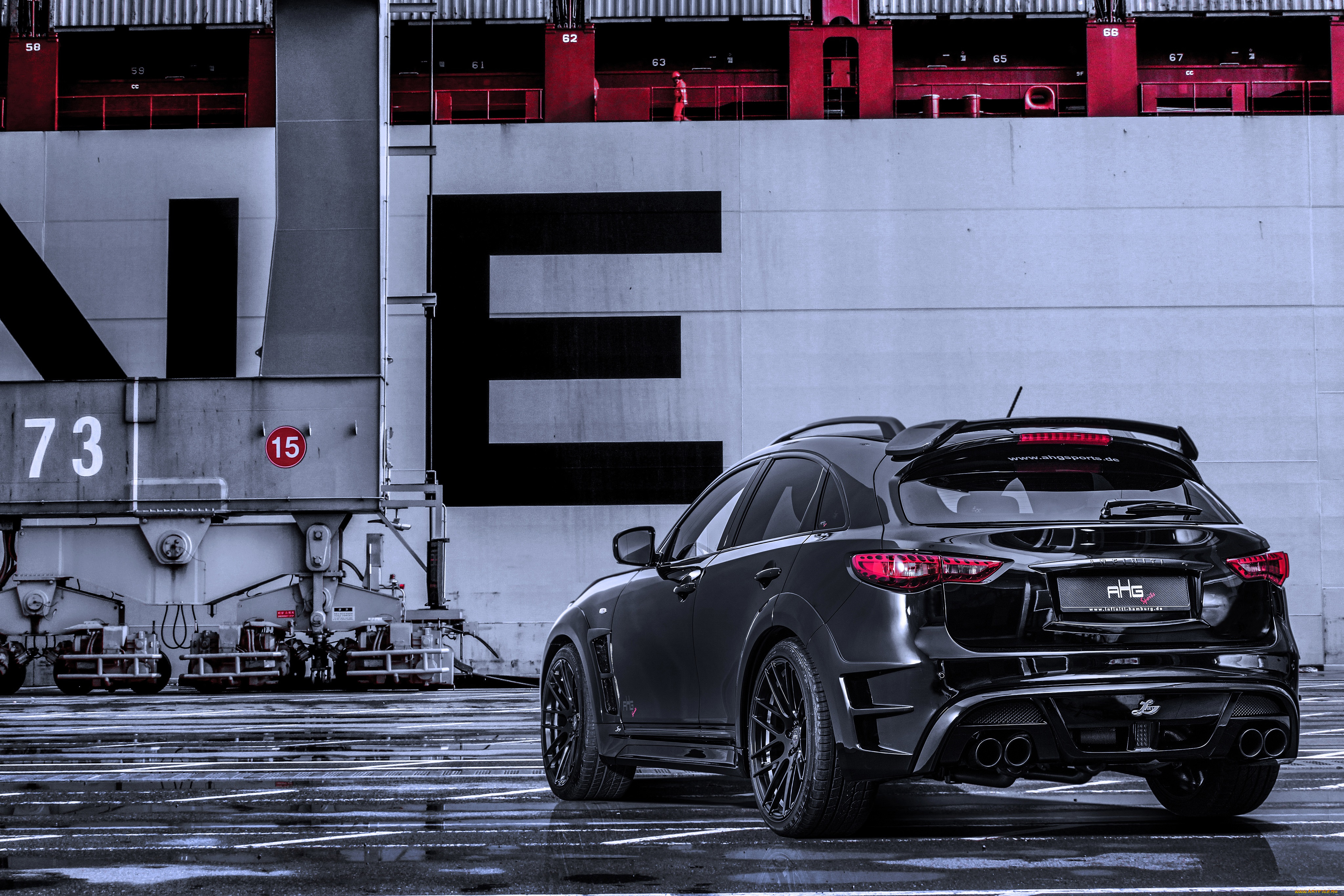 автомобили, infiniti, ahg, sports, qx70, s51, 2015г, темный