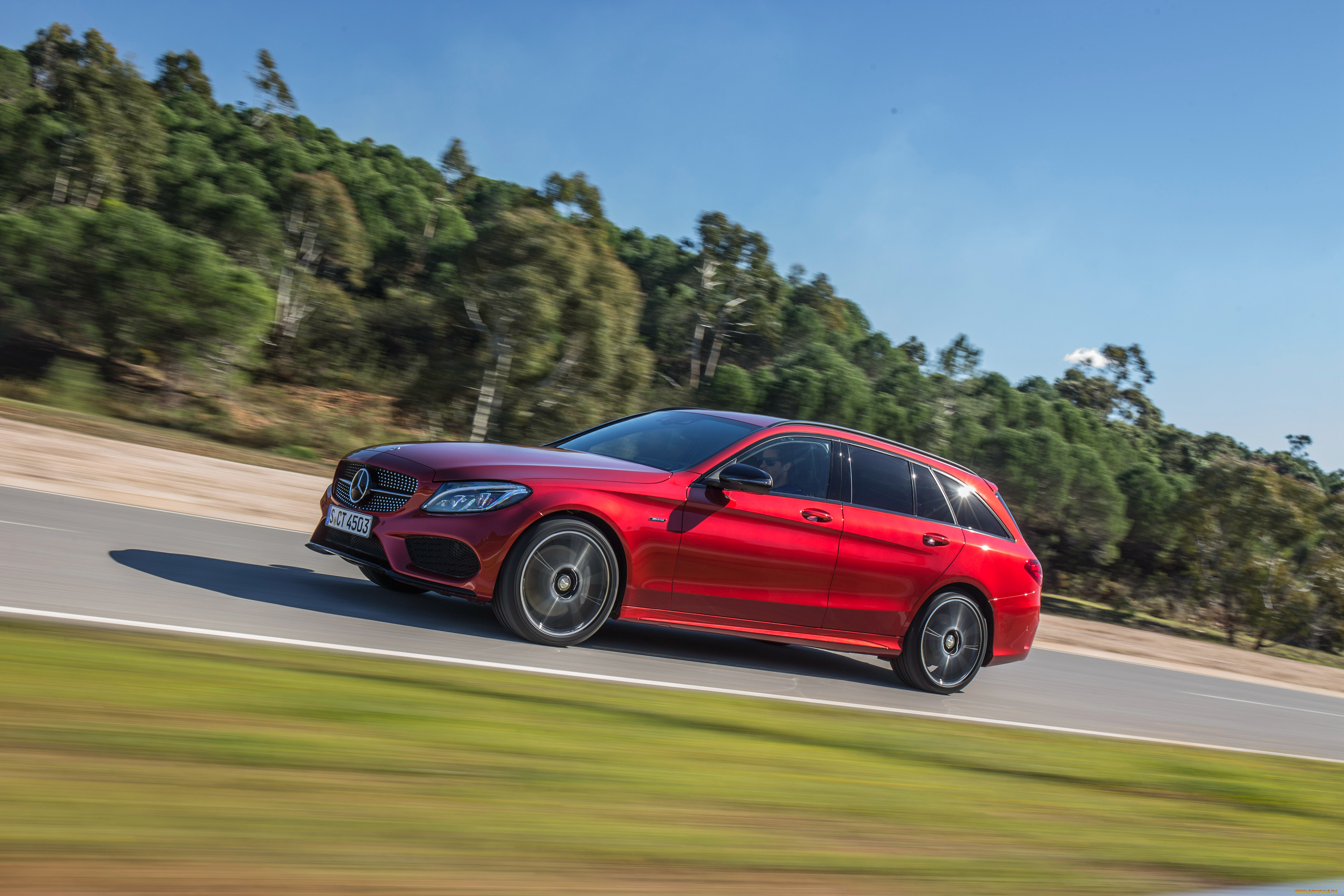 автомобили, mercedes-benz, 2015г, amg, c, 450, s205, estate, sport