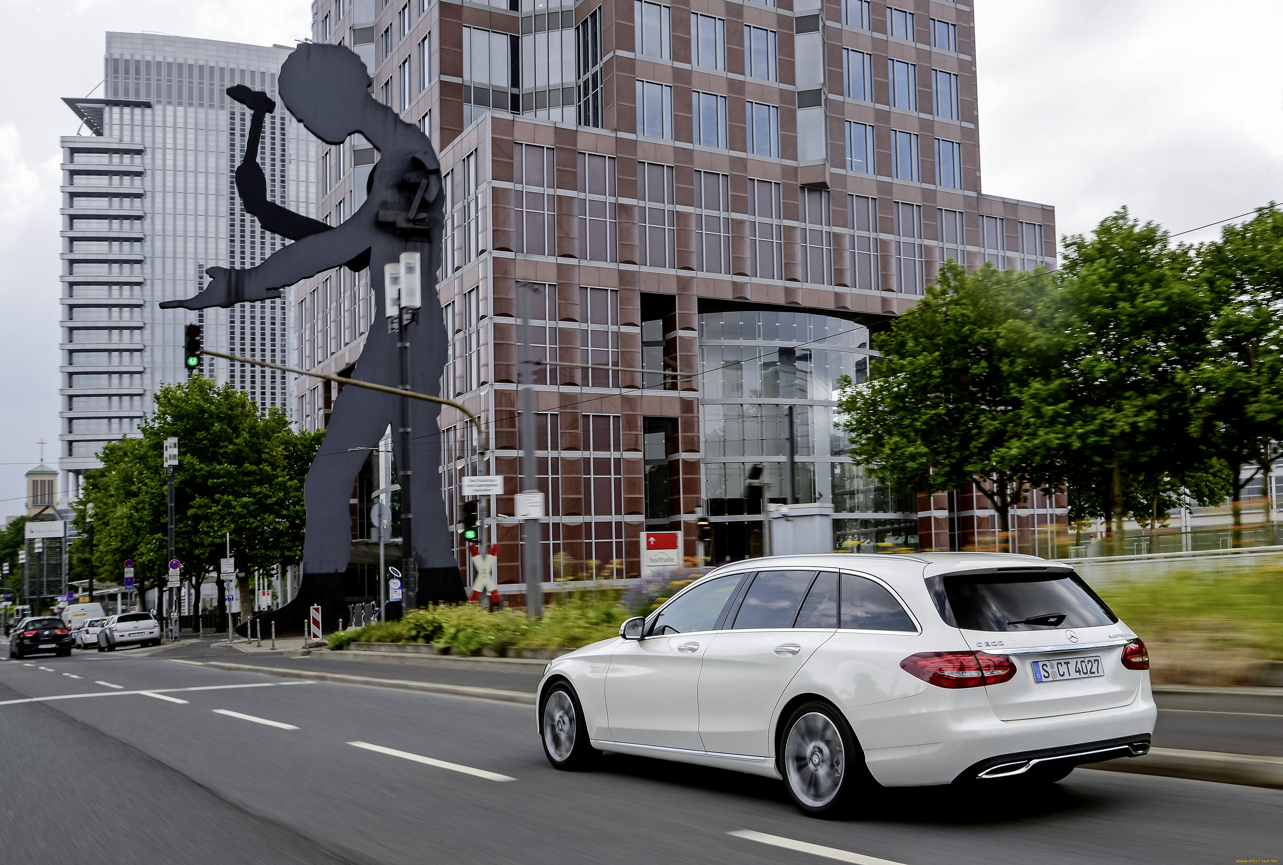 автомобили, mercedes-benz, c, 300, bluetec, hybrid, avantgarde, line, estate, s205, 2014г, светлый