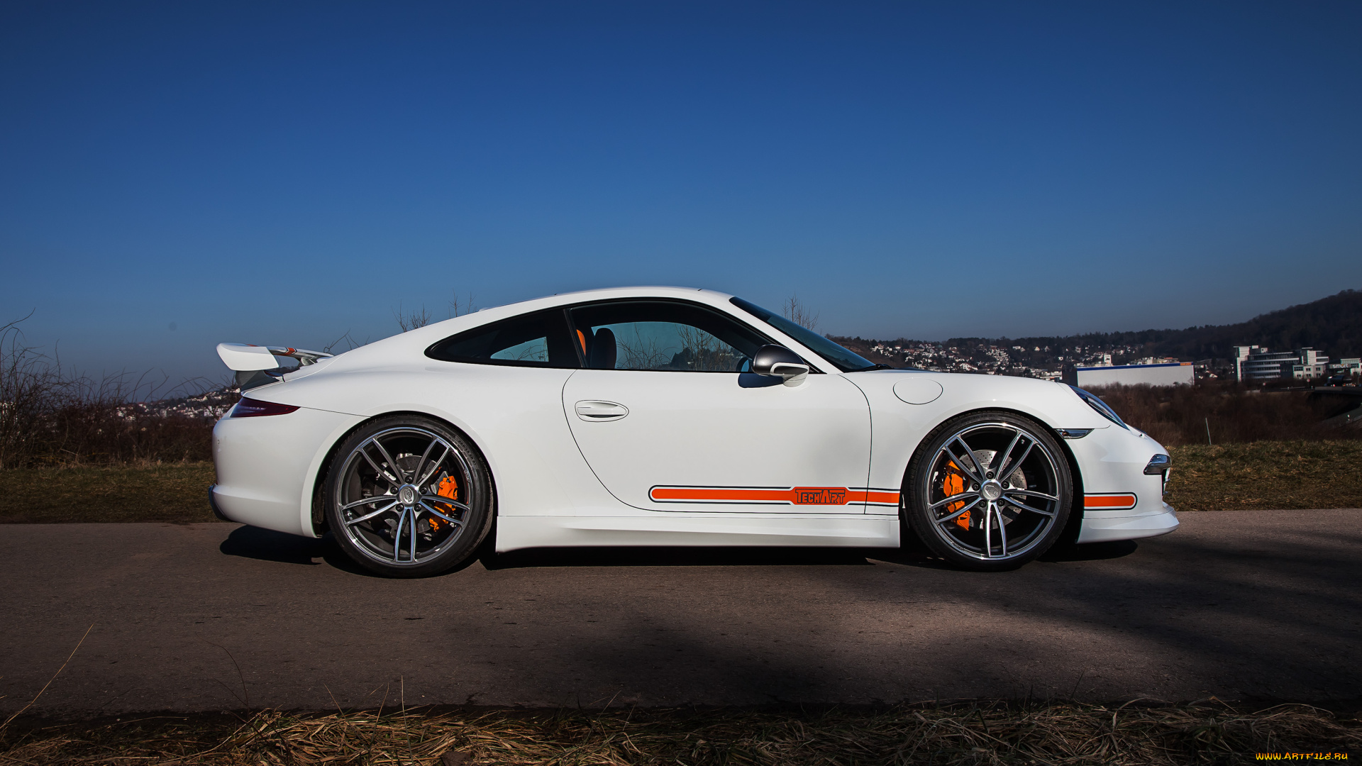 автомобили, porsche, techart, coupe, carrera, 4, 911