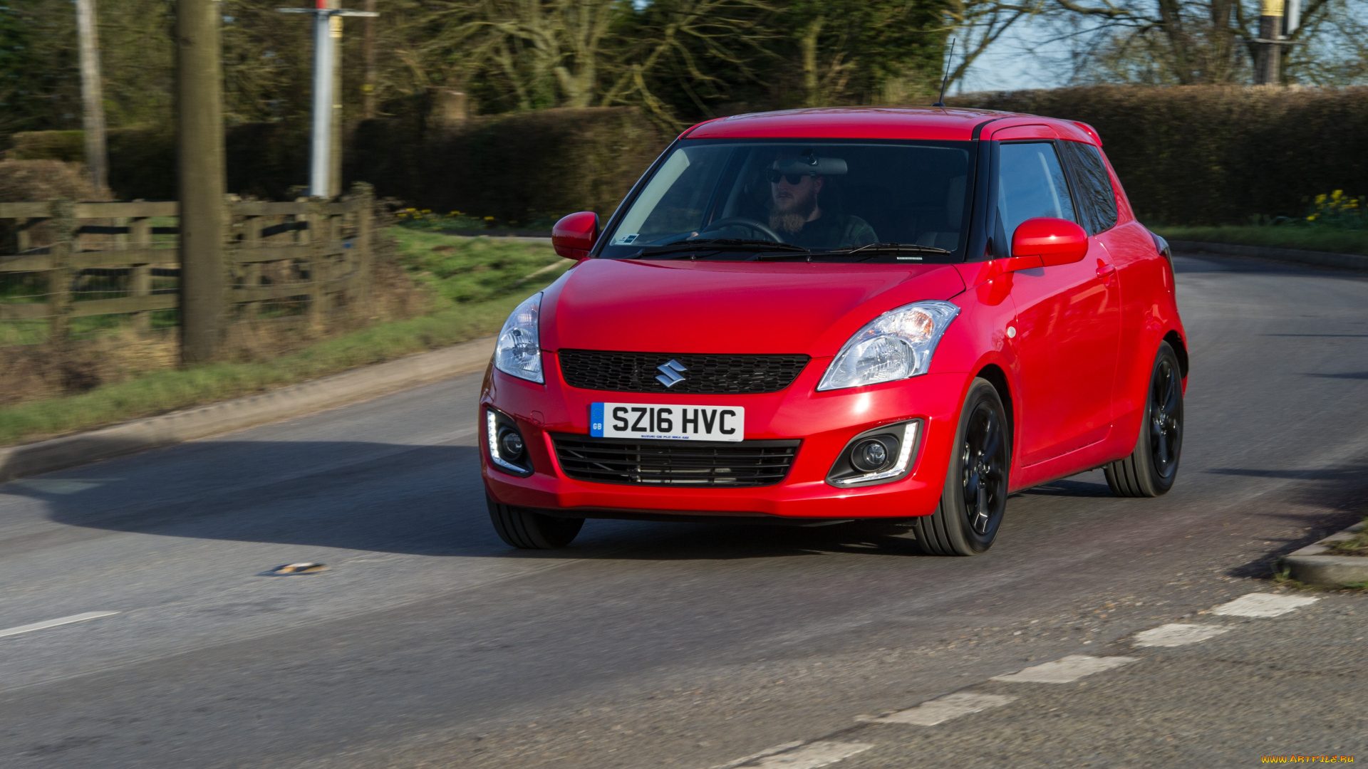 автомобили, suzuki, sz-l, 3-door, swift, 2016, красный