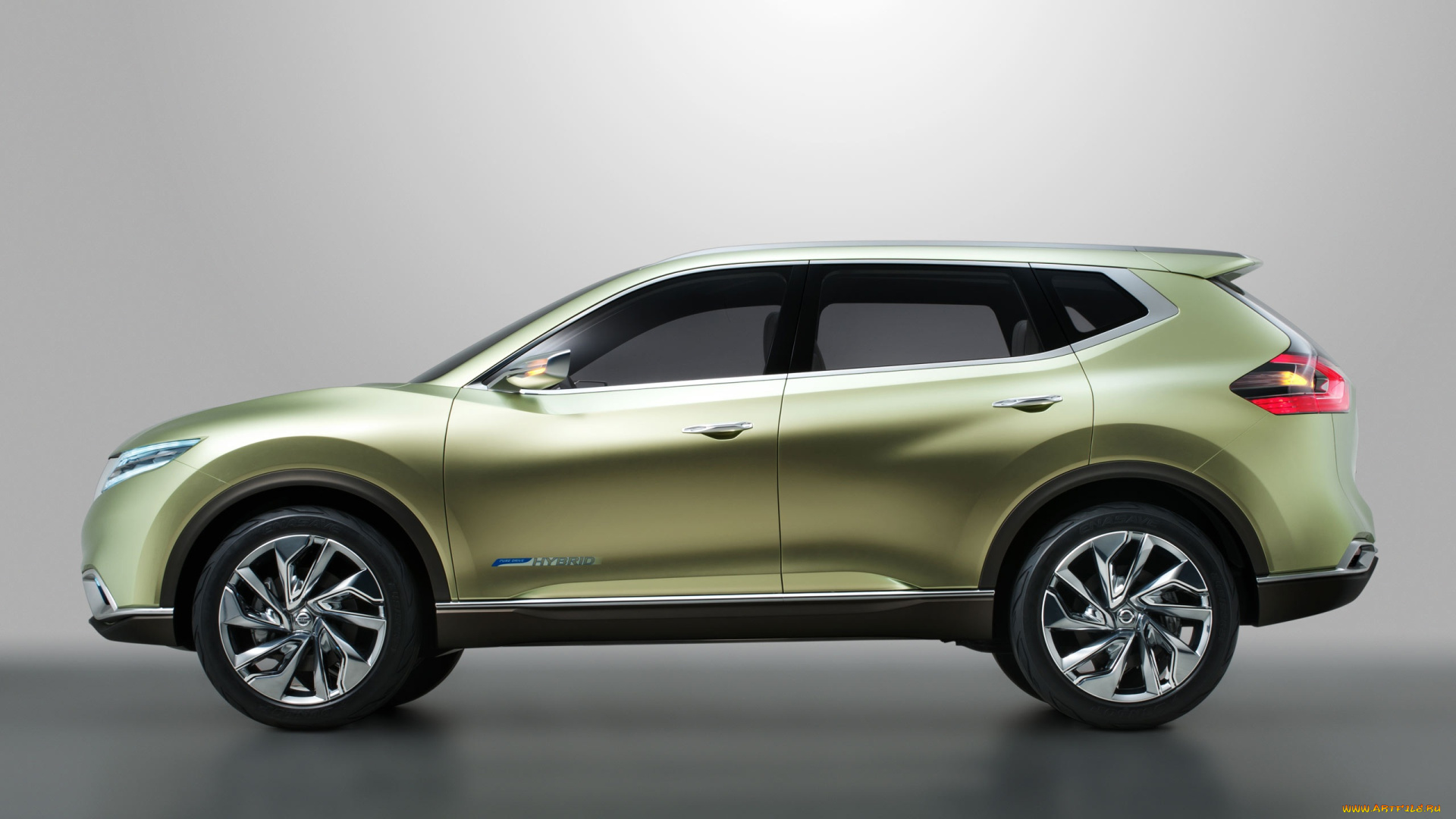 nissan, hi-cross, concept, автомобили, nissan, datsun, серый, фон, car, concept, hi-cross