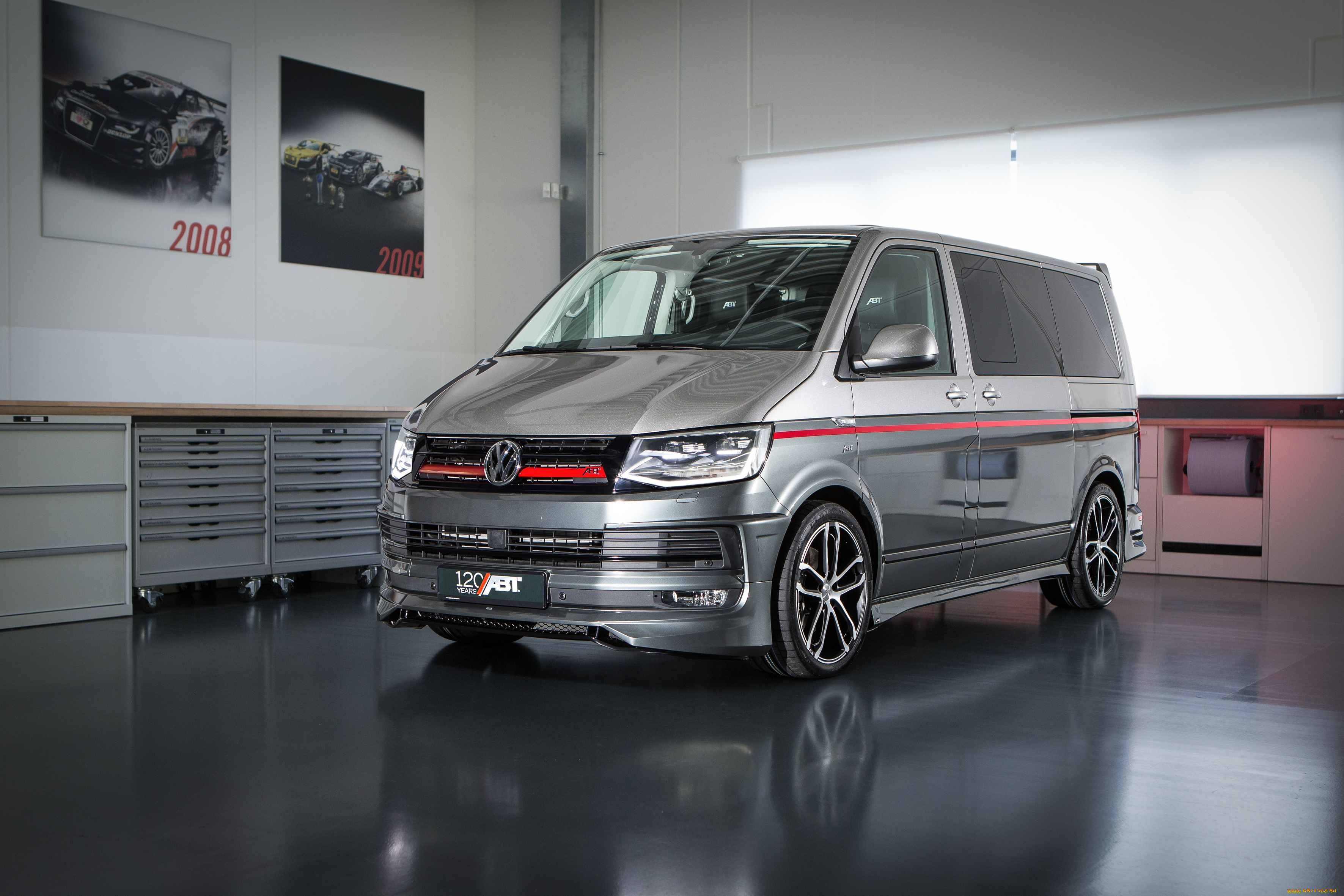 автомобили, volkswagen, t6, 2016г, abt, multivan