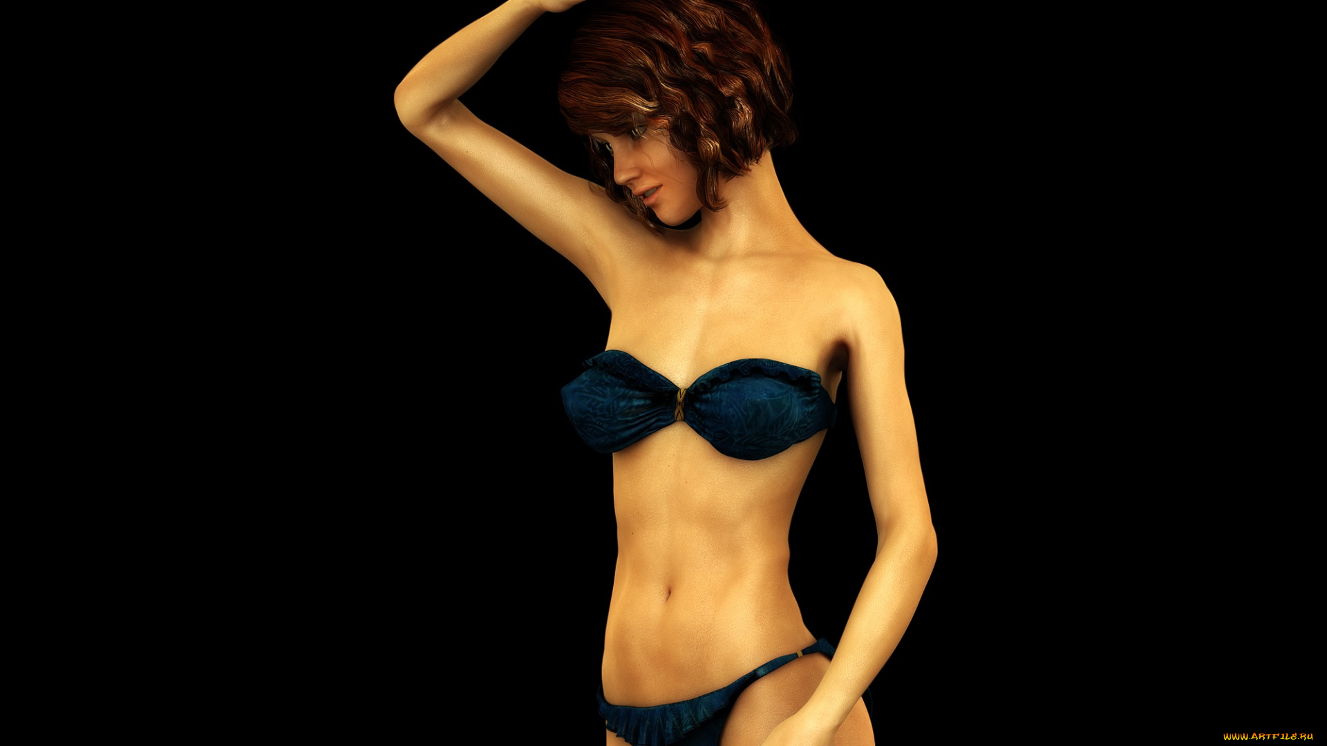 3д, графика, люди, , people, фон, взгляд, девушка