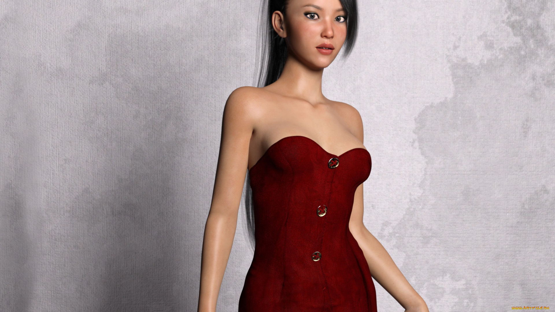 3д, графика, люди, , people, фон, взгляд, девушка