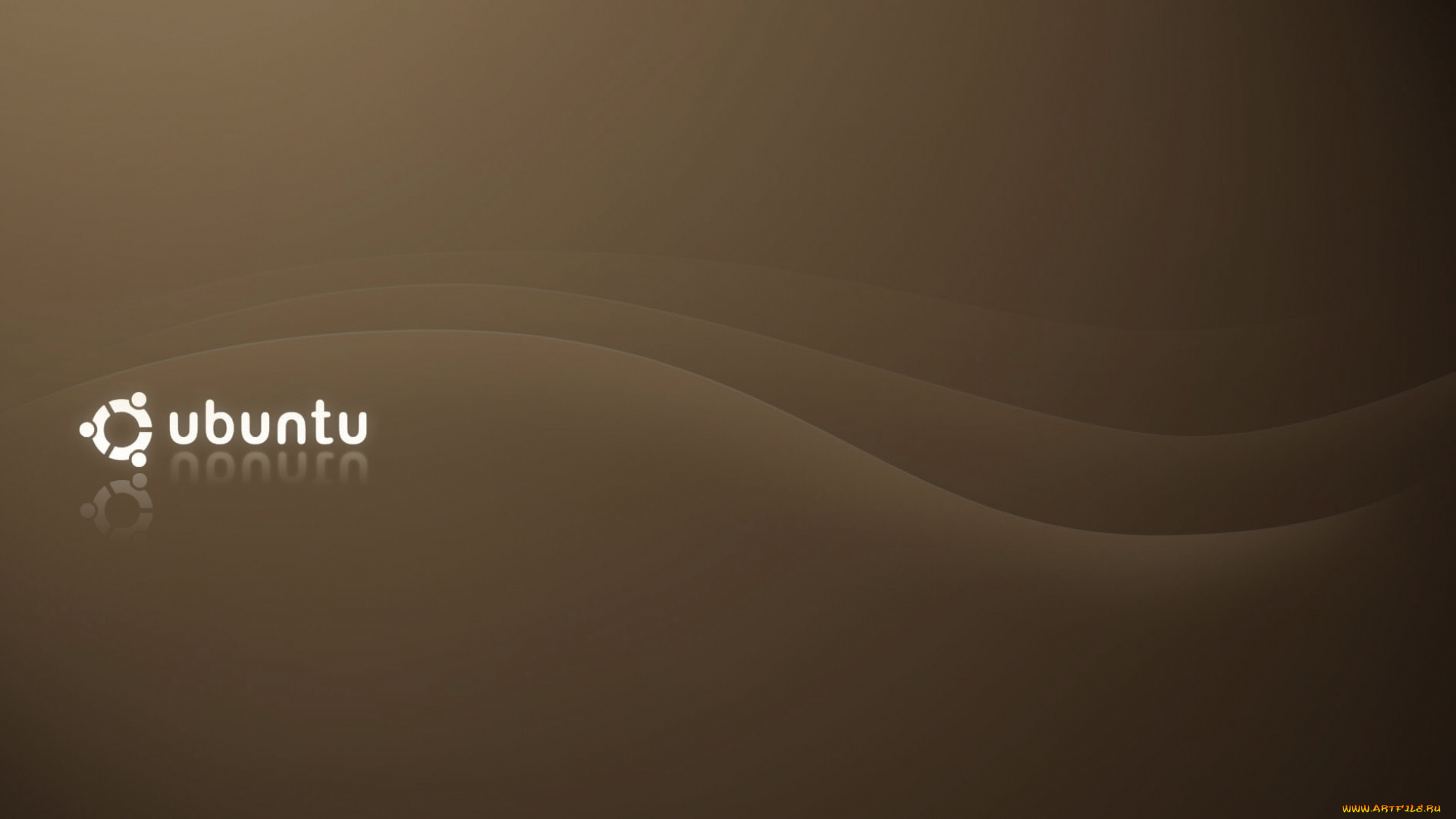 компьютеры, ubuntu, linux, фон, логотип