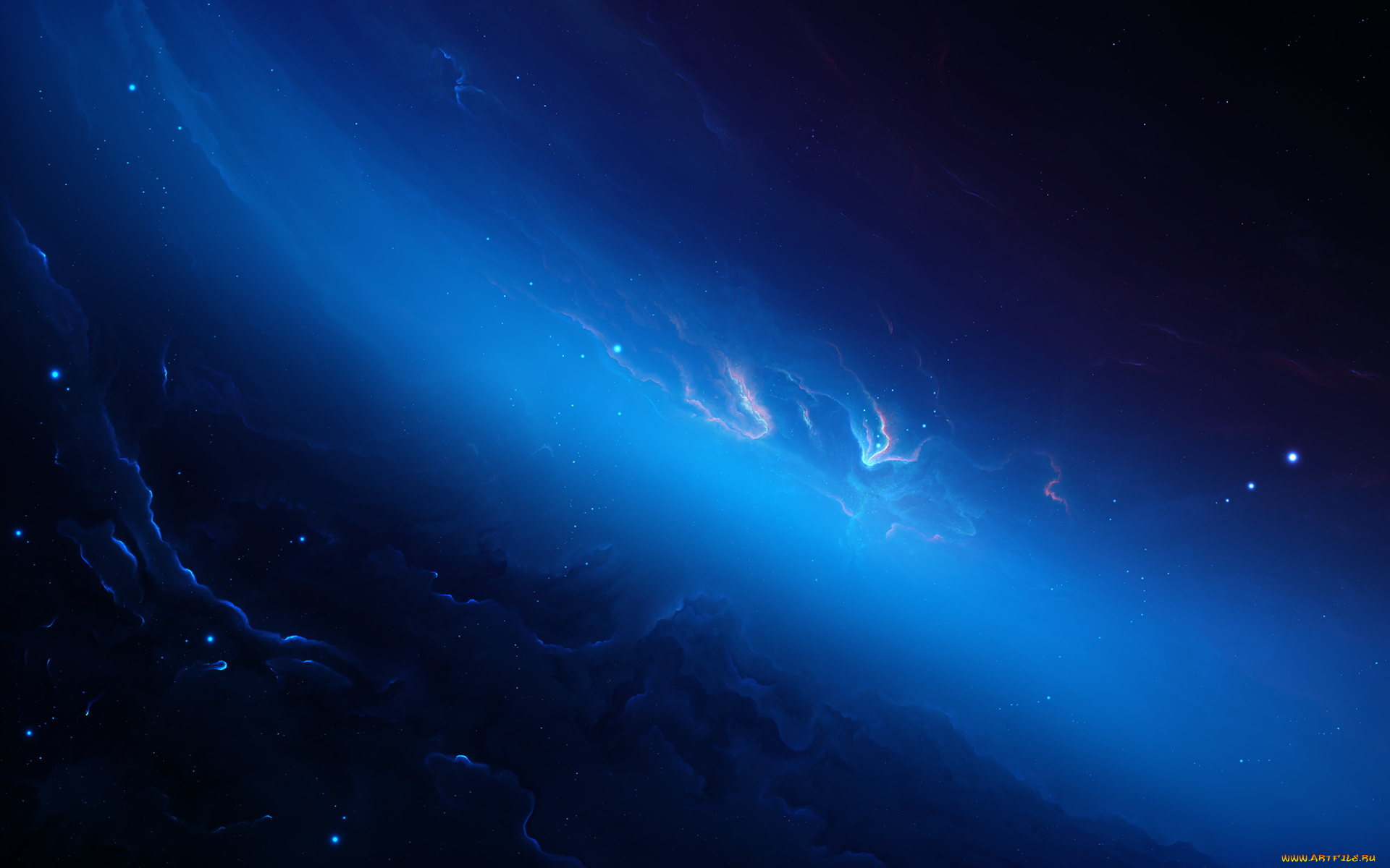 космос, галактики, туманности, галактика, туманность