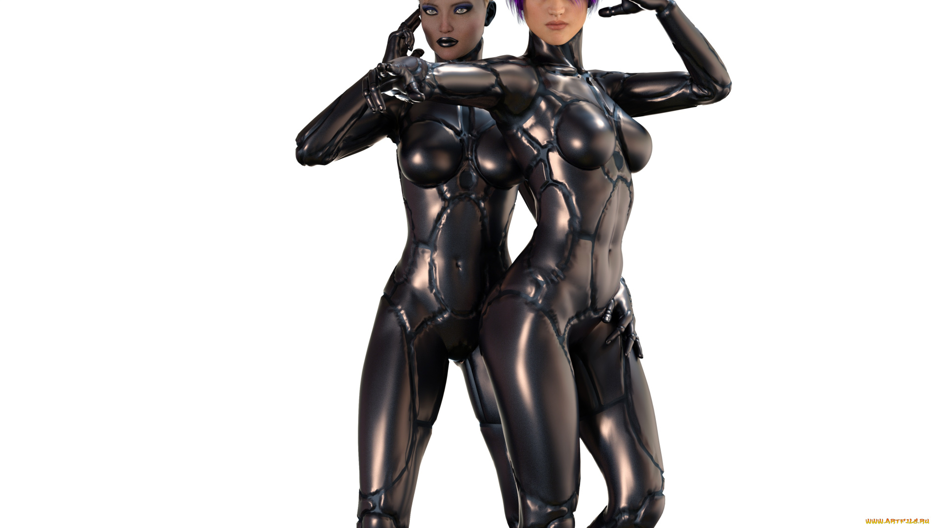 3д, графика, люди, , people, фон, взгляд, девушки