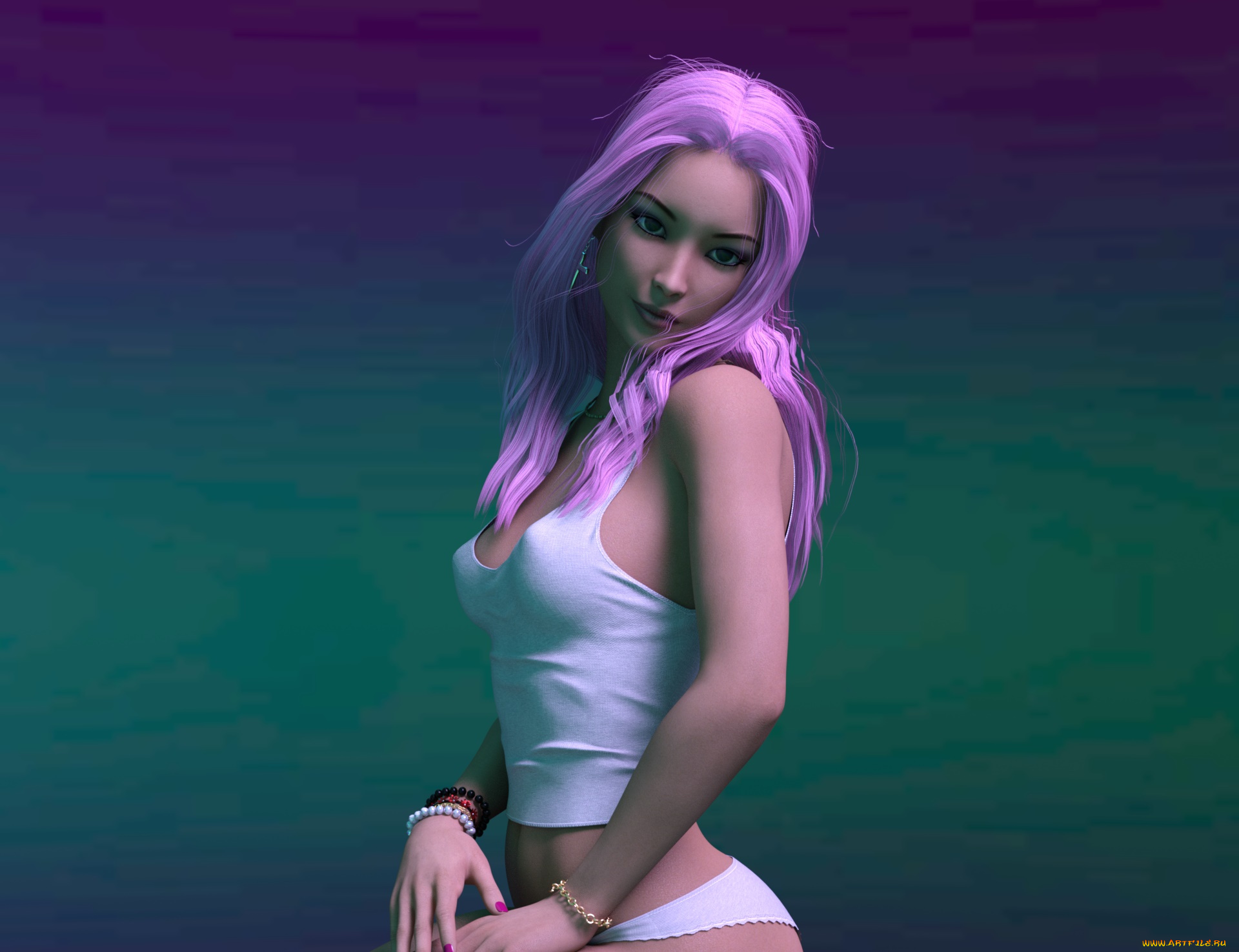 3д, графика, люди, , people, фон, взгляд, девушка