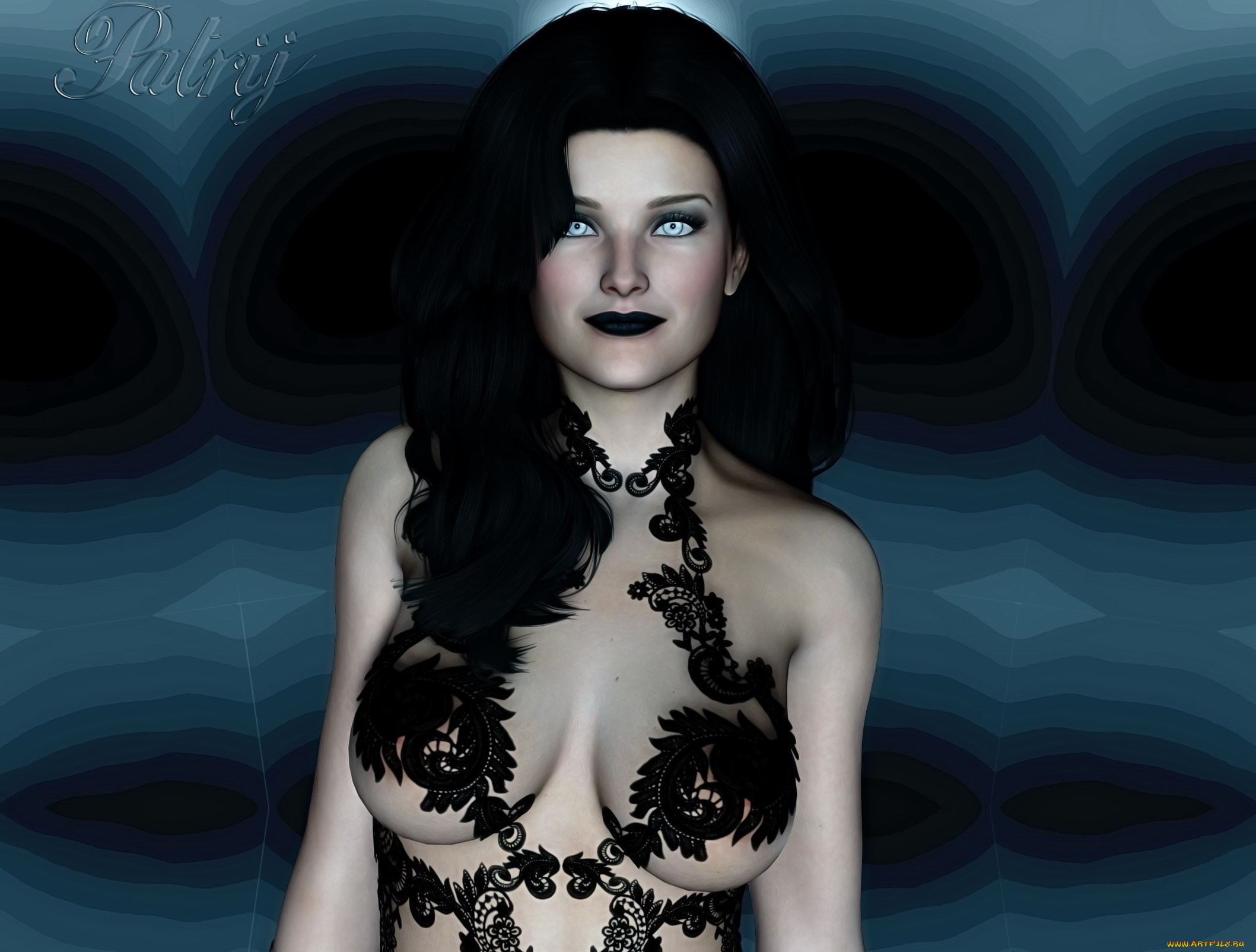 3д, графика, люди, , people, девушка, фон, взгляд