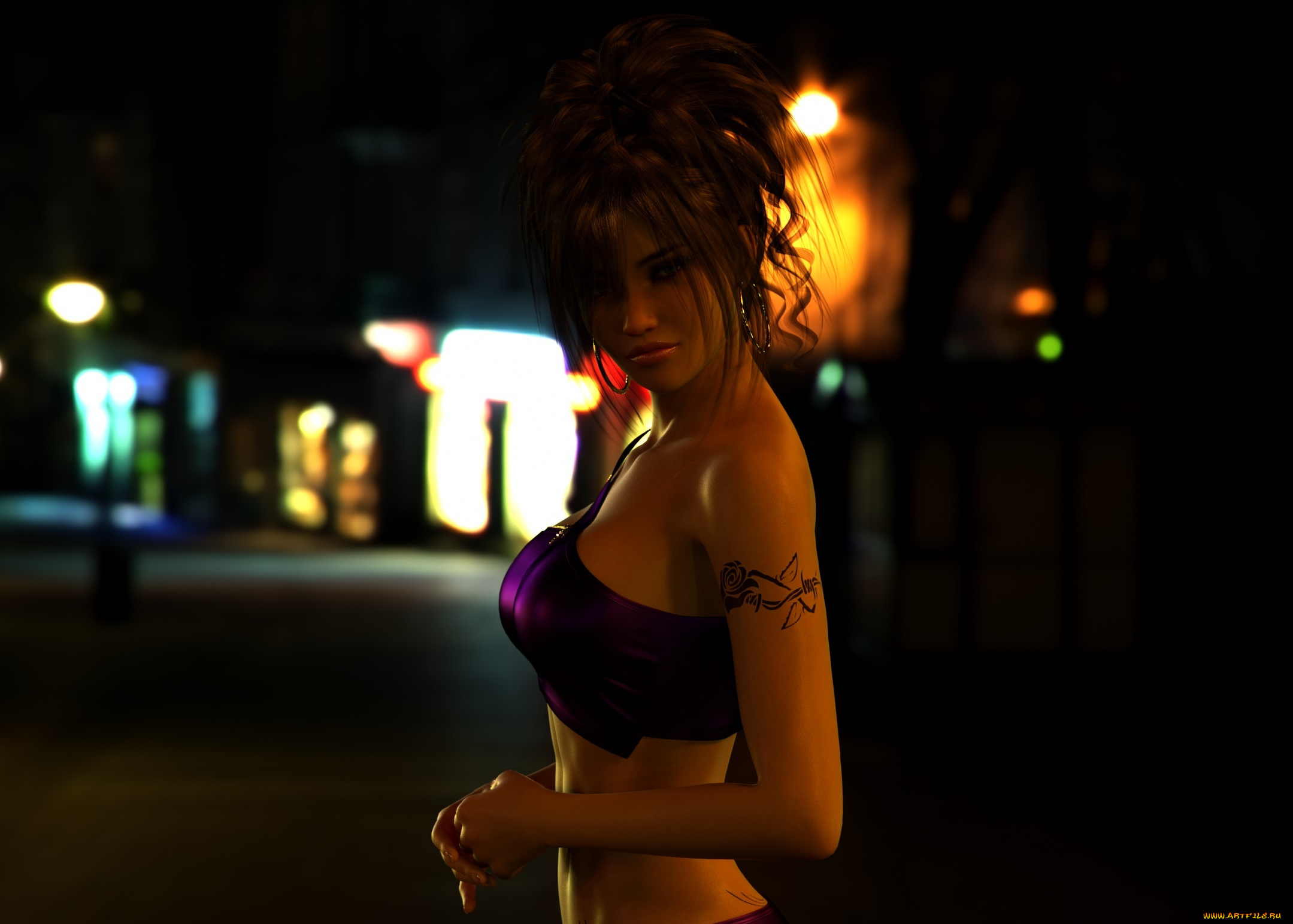 3д, графика, люди, , people, фон, взгляд, девушка