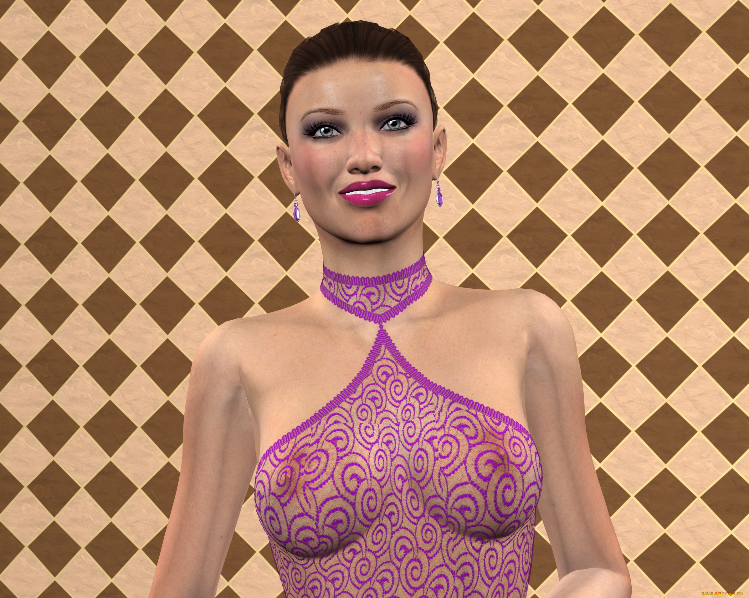 3д, графика, люди, , people, взгляд, девушка, фон