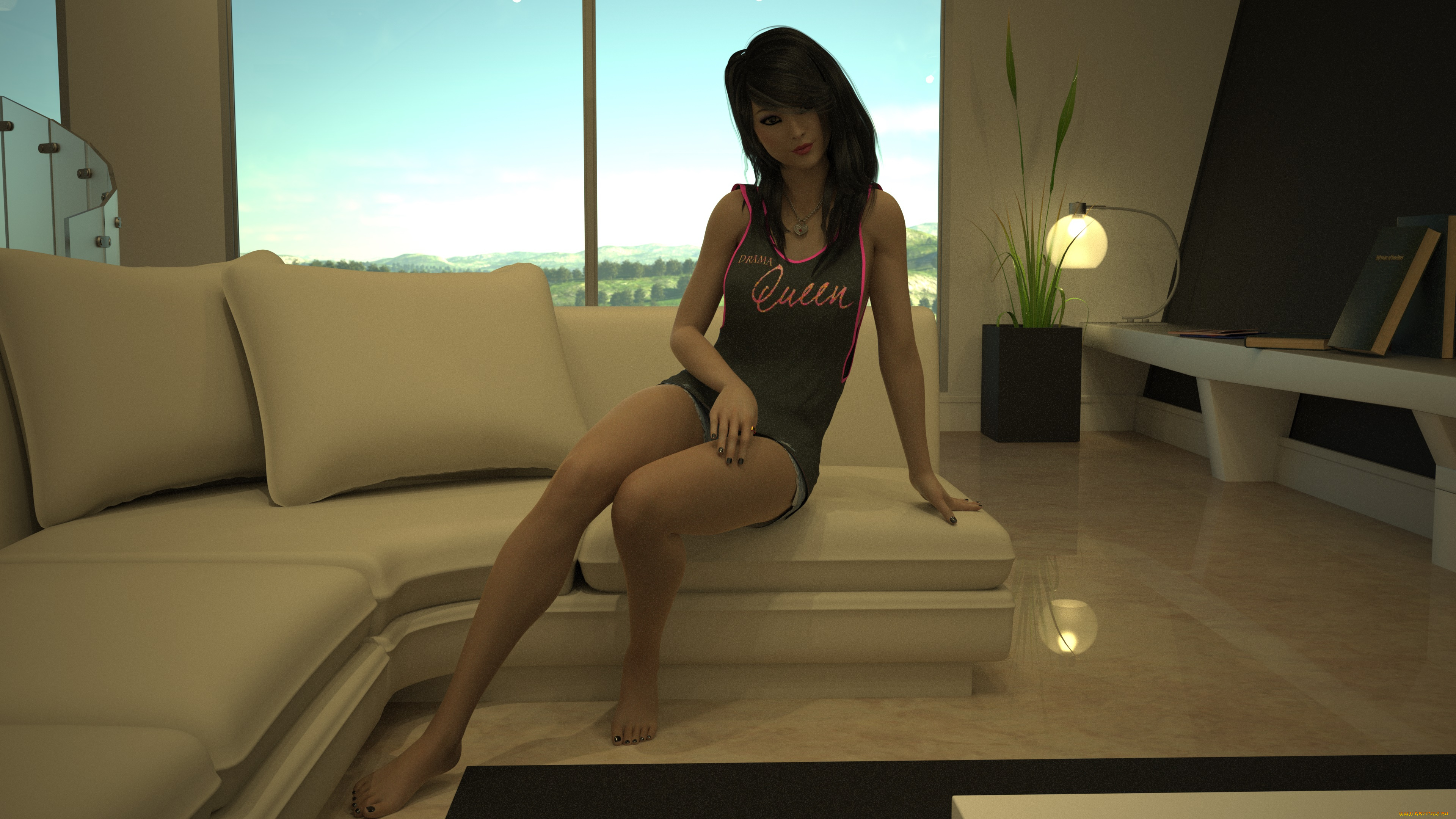 3д, графика, люди, , people, фон, взгляд, девушка