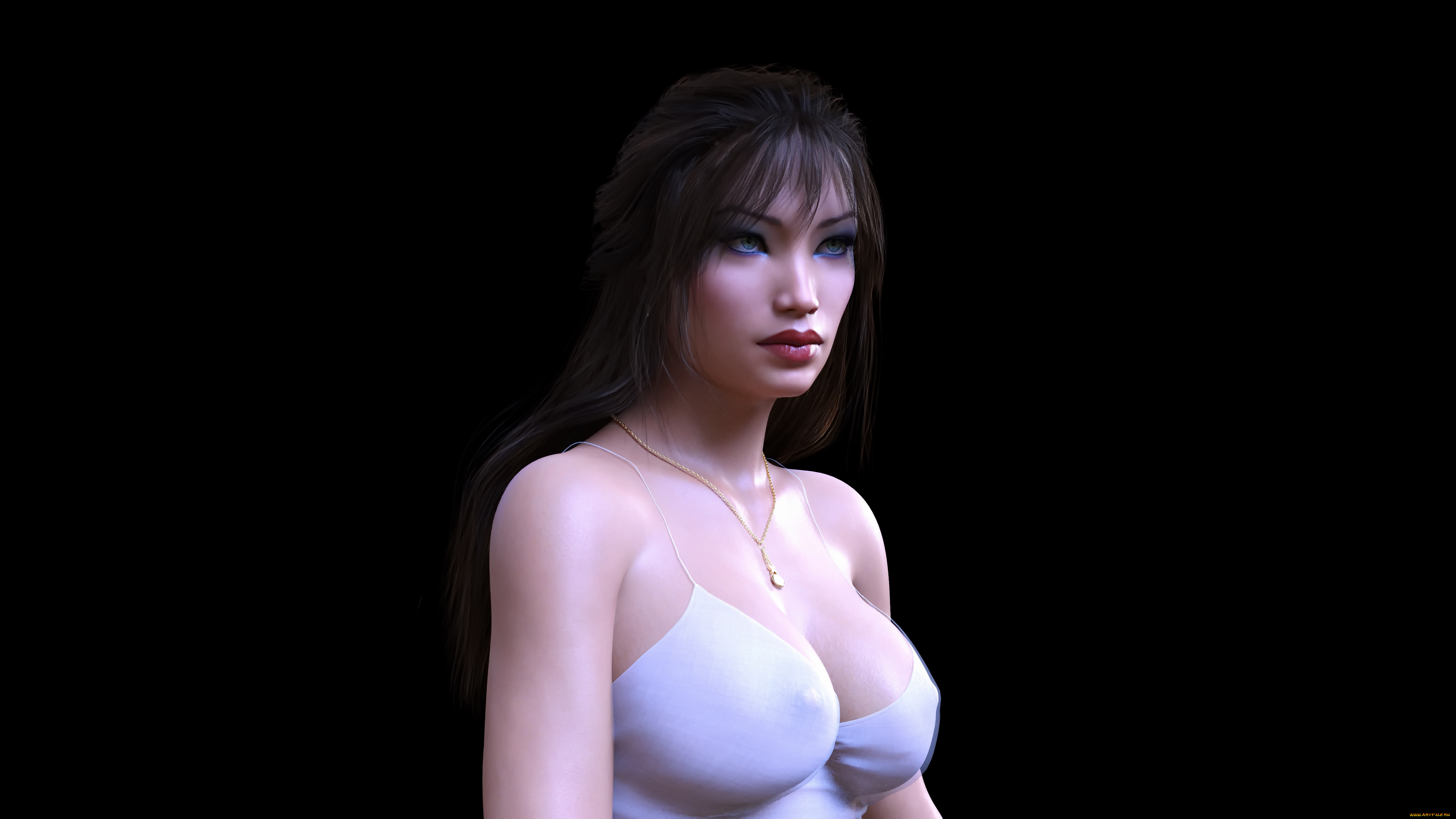 3д, графика, люди, , people, фон, взгляд, девушка