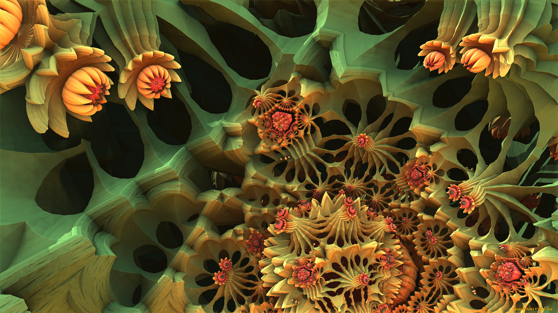 3д, графика, абстракция, , abstract, цвет, фон, узор