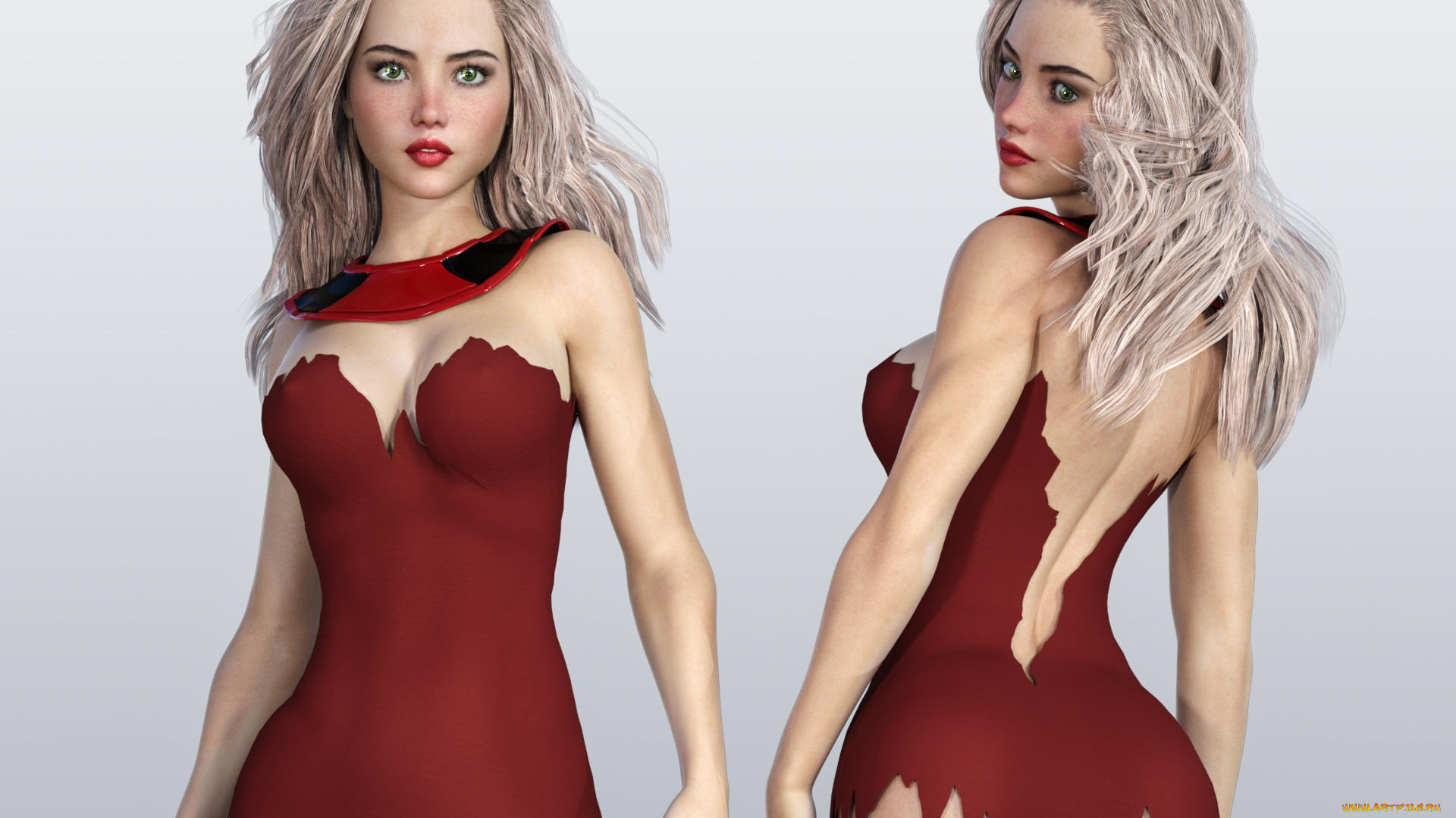 3д, графика, люди, , people, фон, взгляд, девушка