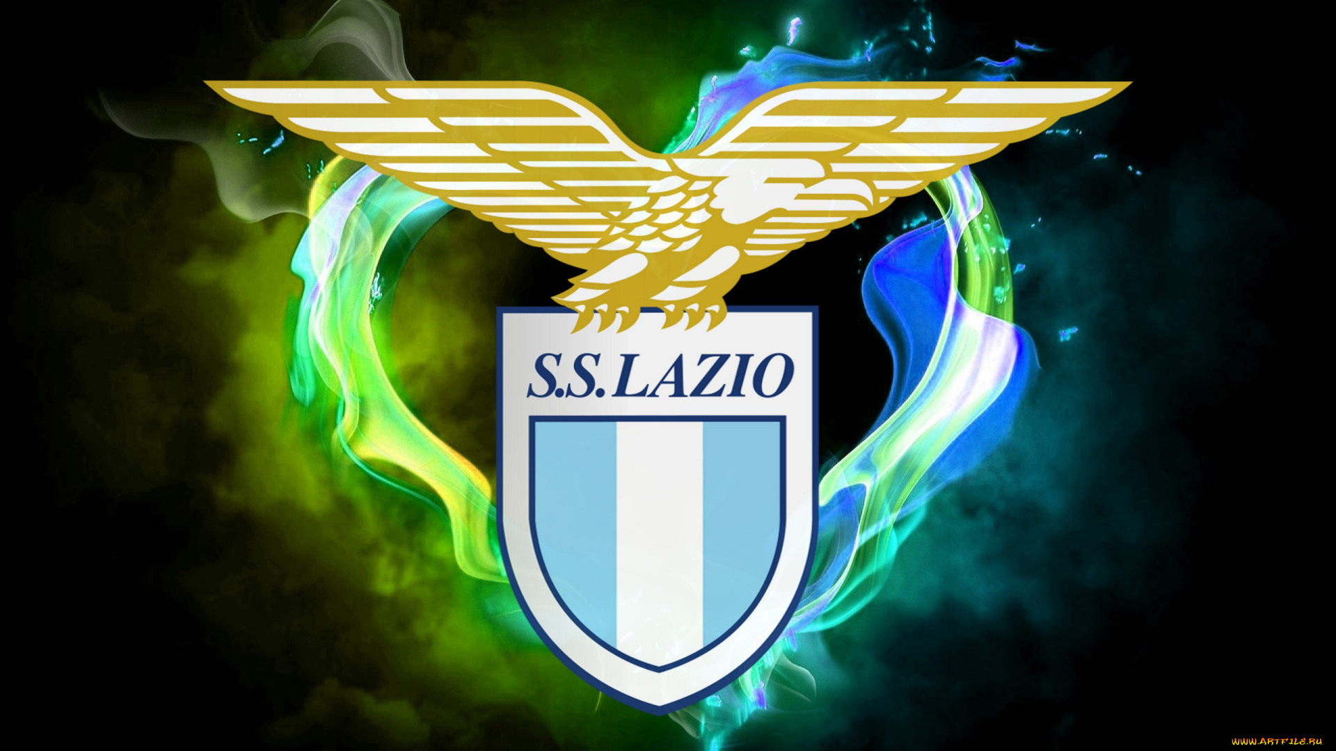 спорт, эмблемы, клубов, s, lazio, фон, логотип