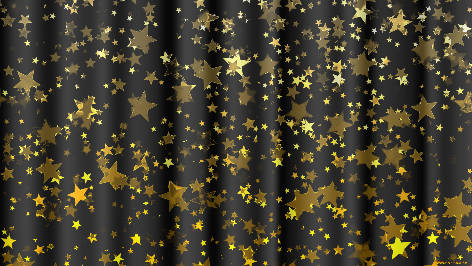 векторная, графика, другое, , other, текстура, фон, золото, звезды, черный