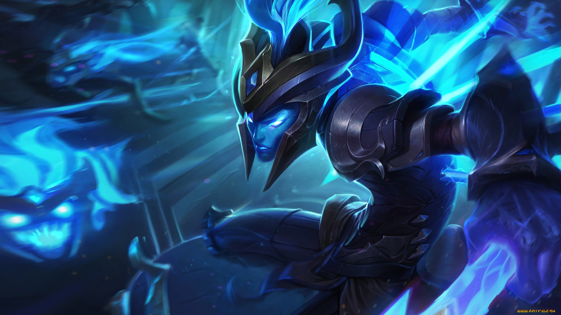 видео, игры, league, of, legends, лучи, броня, шлем