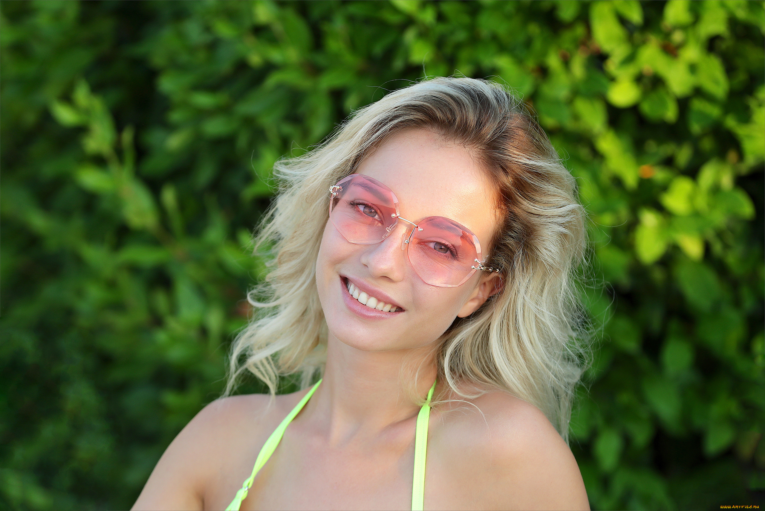 danica, jewels, девушки, портрет, блондинка, danica, jewels, девушка, модель, красотка, лицо, очки, взгляд, улыбка