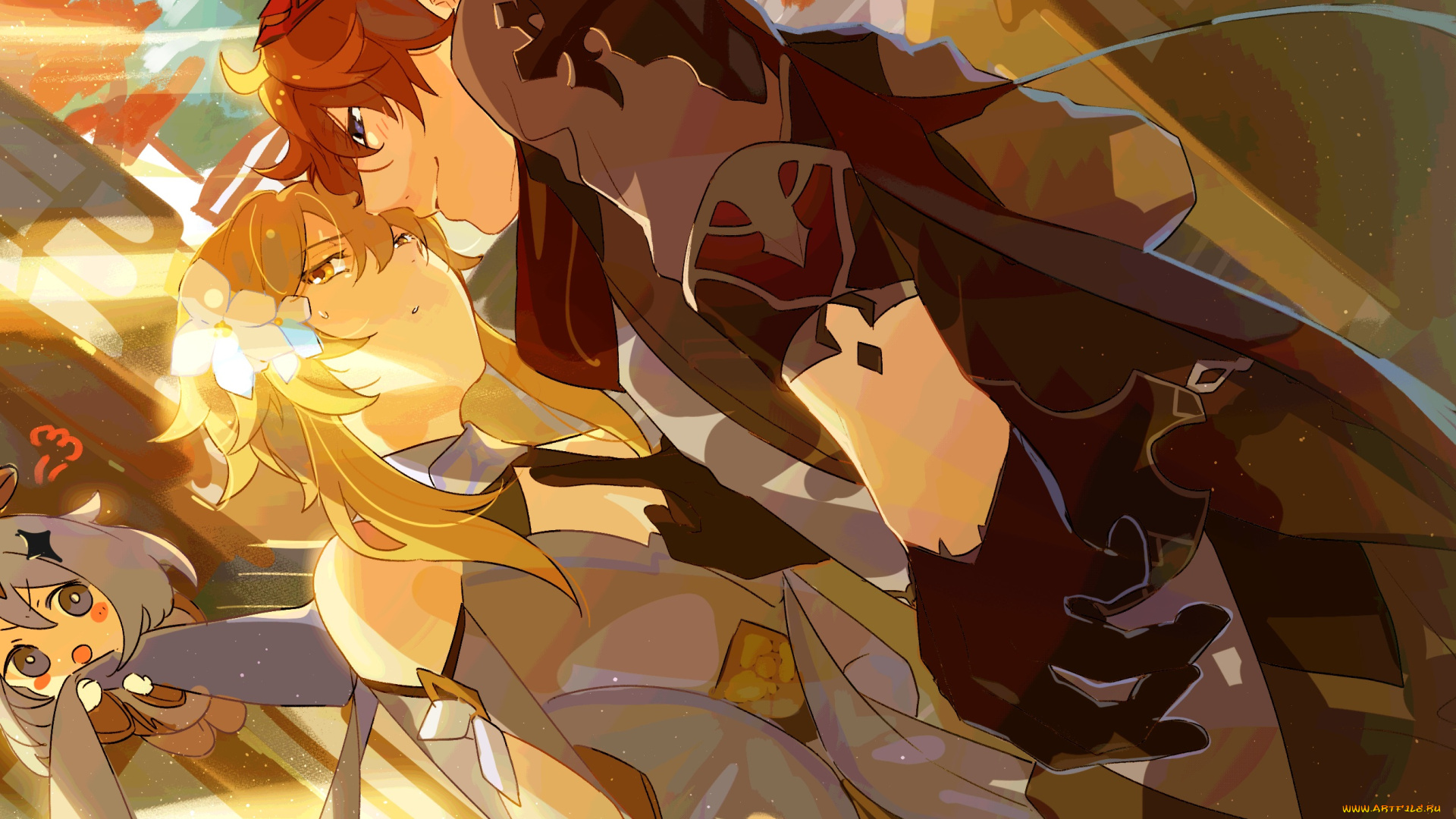 аниме, genshin, impact, genshin, impact