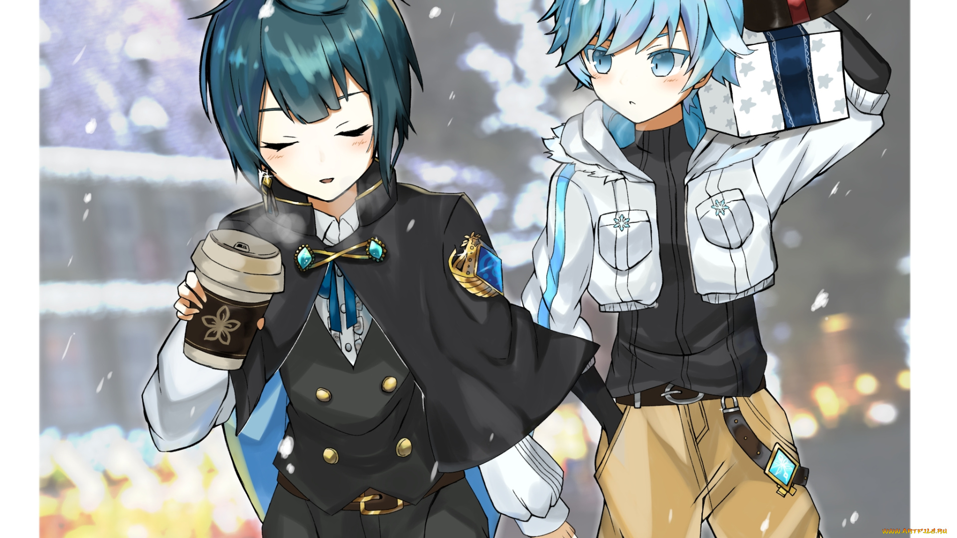 аниме, genshin, impact, genshin, impact