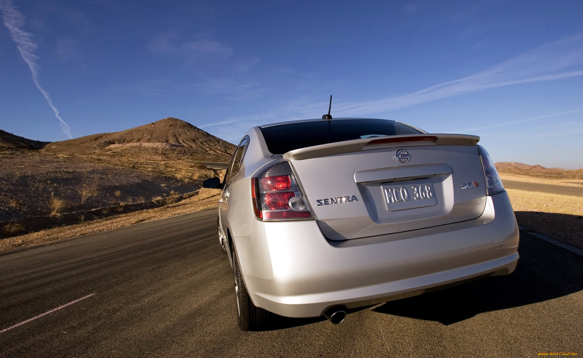 nissan, sentra, se-r, автомобили, nissan, datsun, ниссан, серебристый, горы, дорога