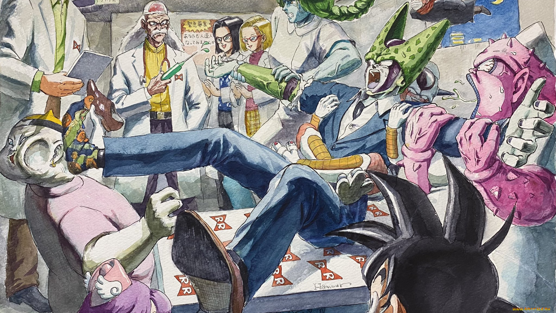 аниме, dragon, ball, драконий, жемчуг