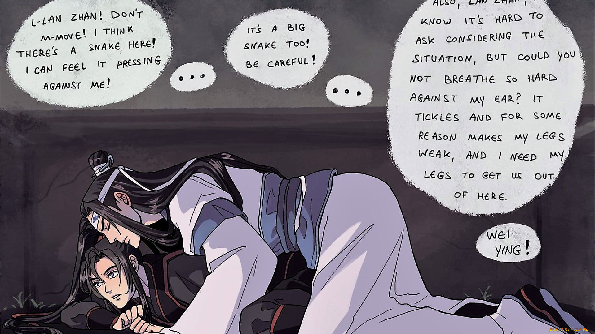 аниме, mo, dao, zu, shi, вэй, усянь, лань, ванцзы