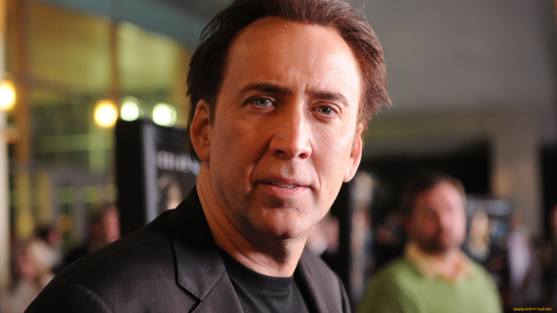 мужчины, nicolas, cage, актер, лицо