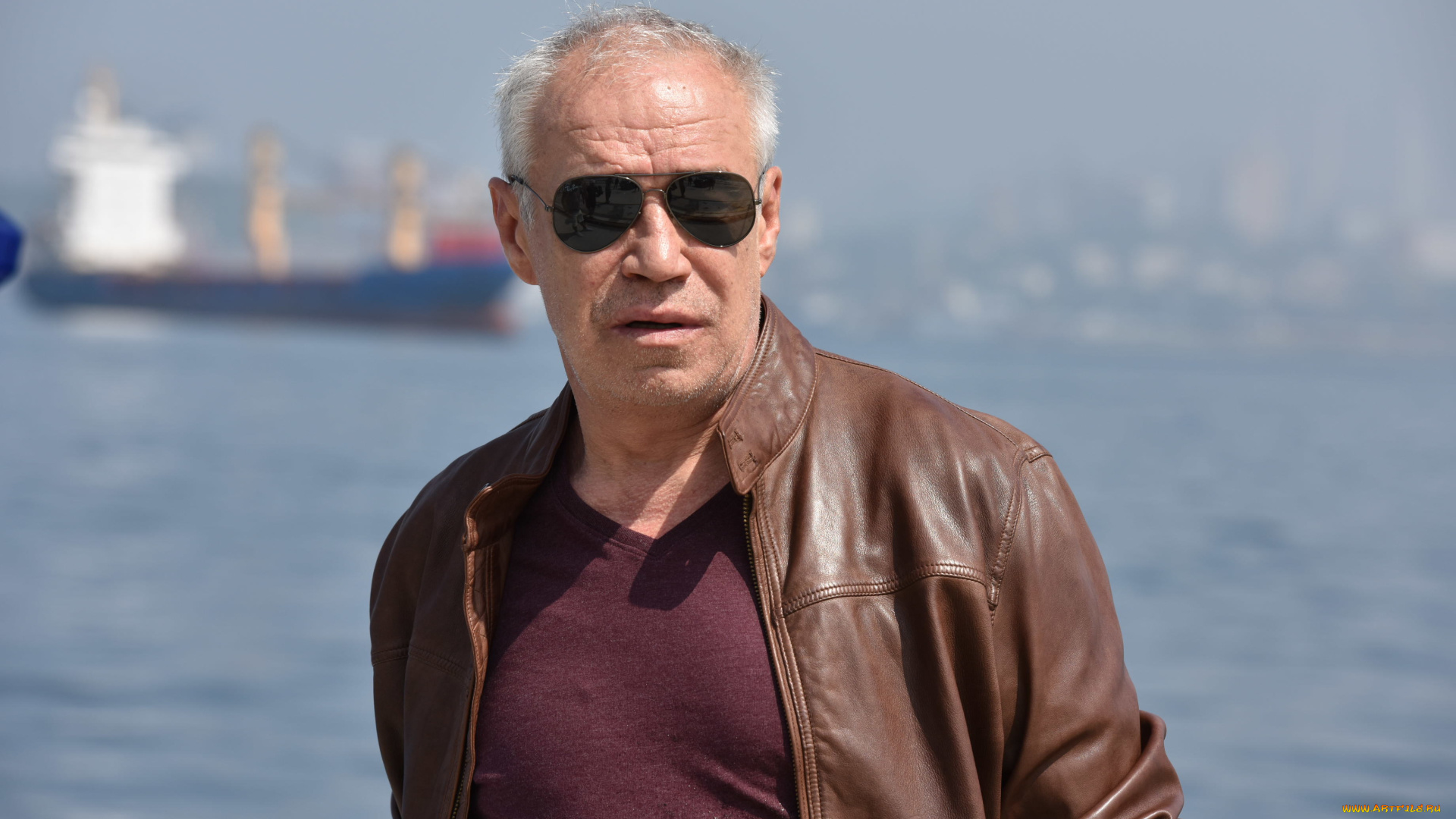 мужчины, сергей, гармаш, cергей, гармаш, актер, мужчина, побережье, кожанная, куртка