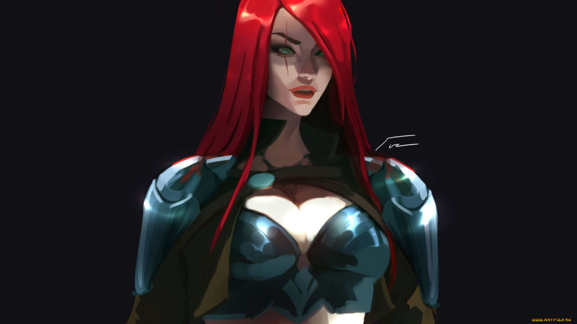 видео, игры, league, of, legends, katarina