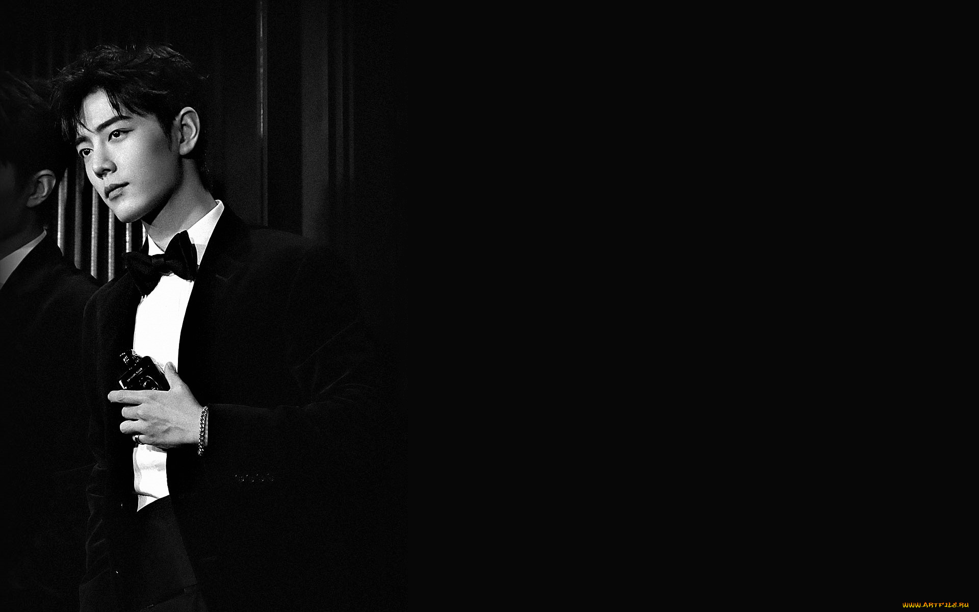 мужчины, xiao, zhan, актер, костюм, зеркало, флакон