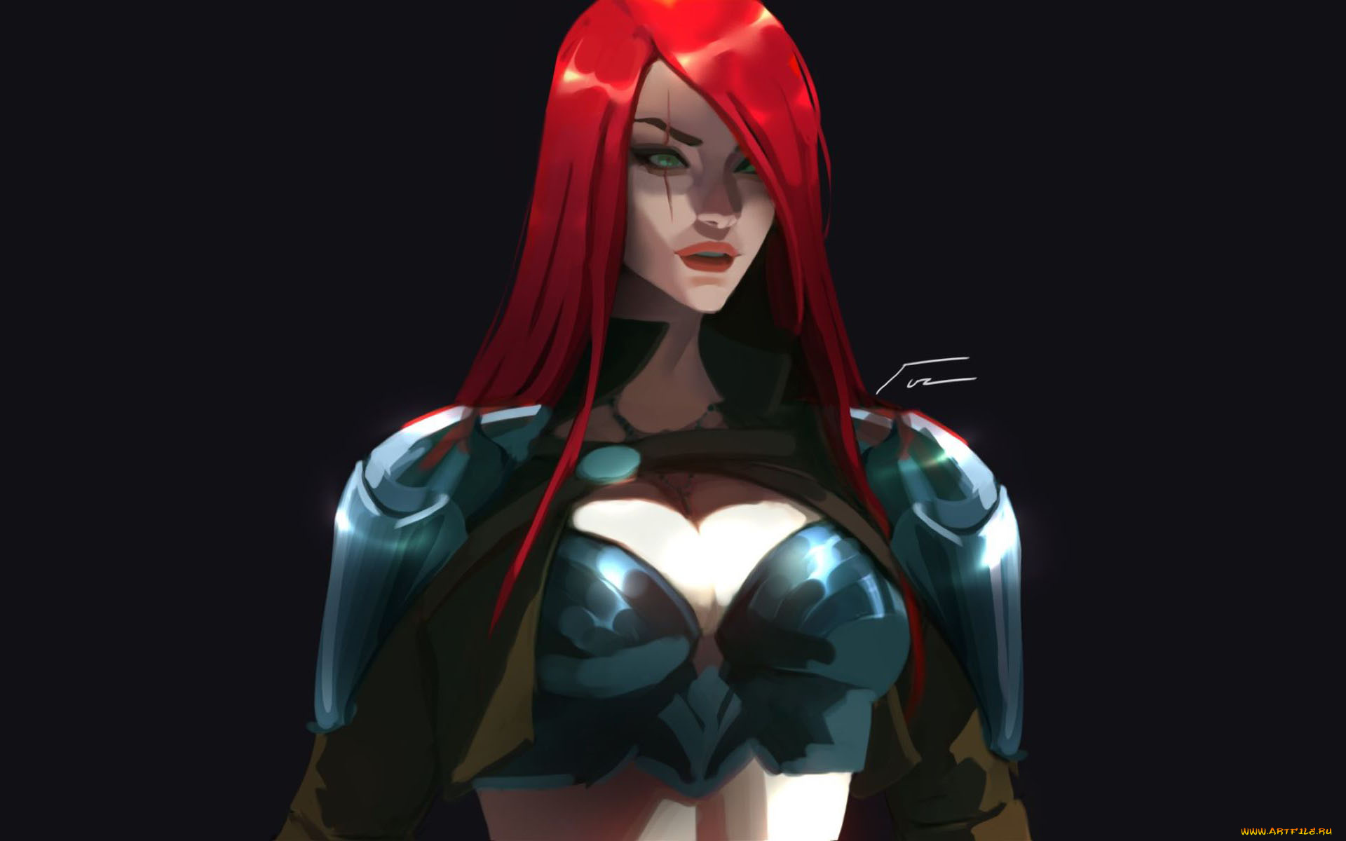 видео, игры, league, of, legends, katarina