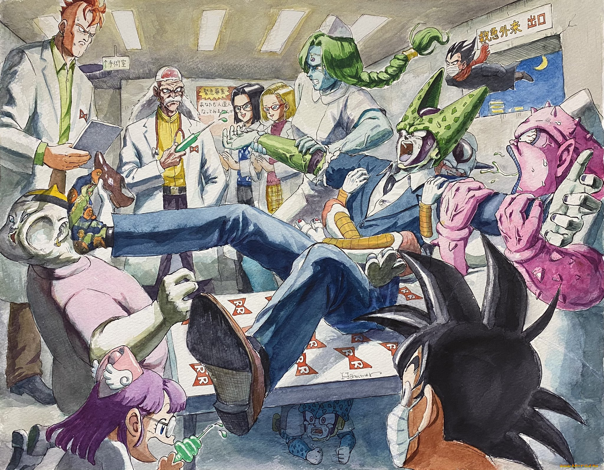 аниме, dragon, ball, драконий, жемчуг