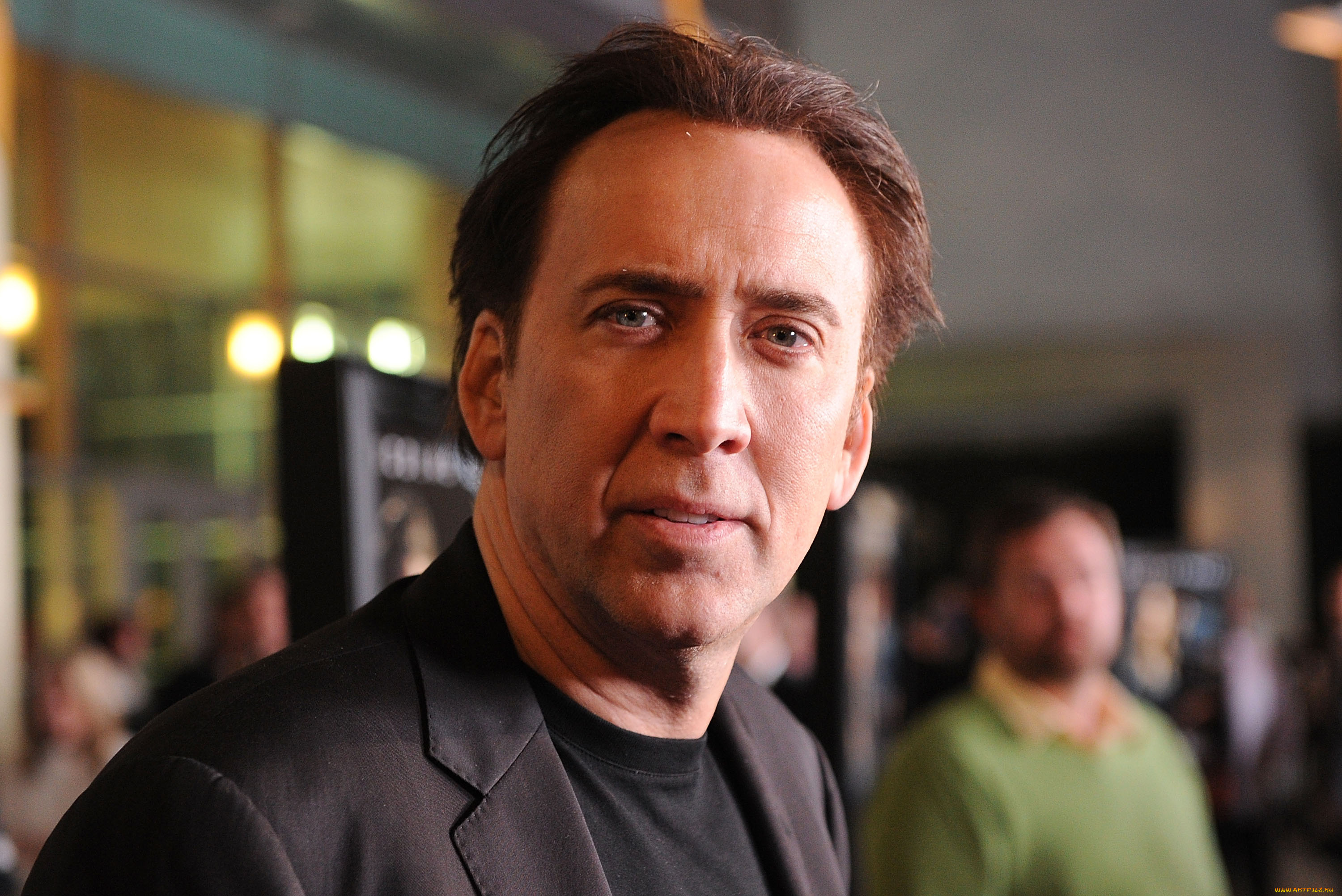 мужчины, nicolas, cage, актер, лицо