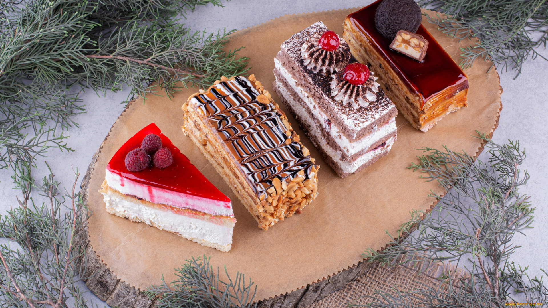 еда, пирожные, , кексы, , печенье, ассорти