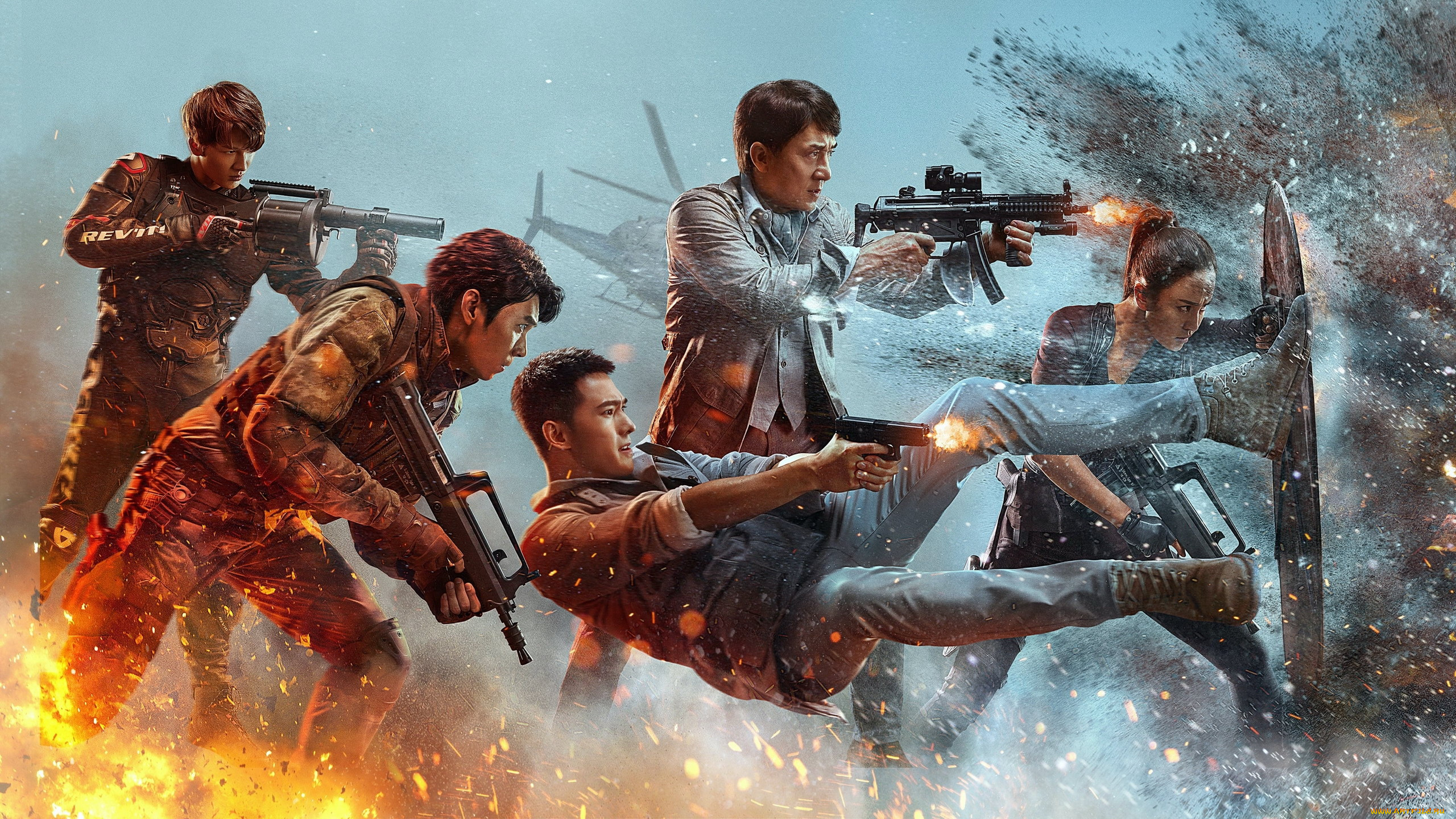 кино, фильмы, vanguard, ji, xian, feng, боевик, криминал