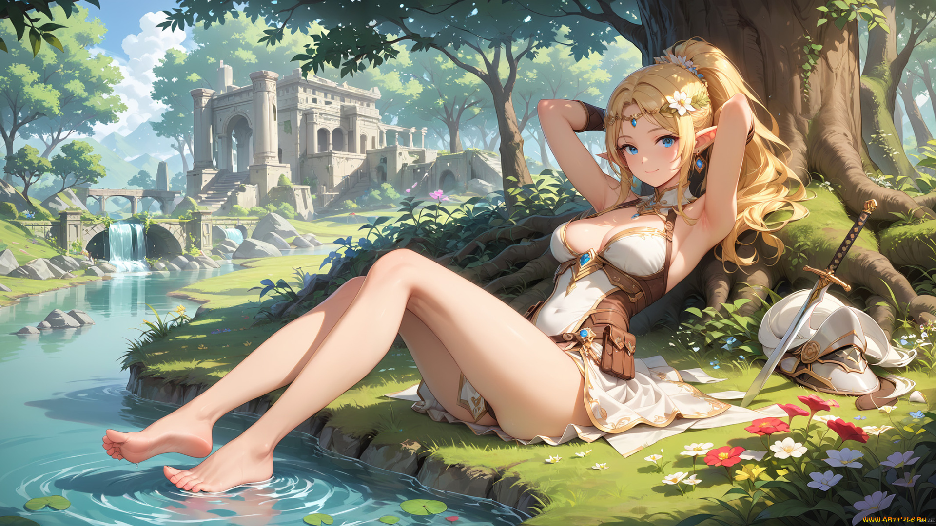 фэнтези, эльфы, нейросети, графика, нейроарт, ai, art, нейронные, сети, рисунки, нейро, искусство, нейрографика, graphics, neuroart, neural, networks, drawings, neuro, neurography