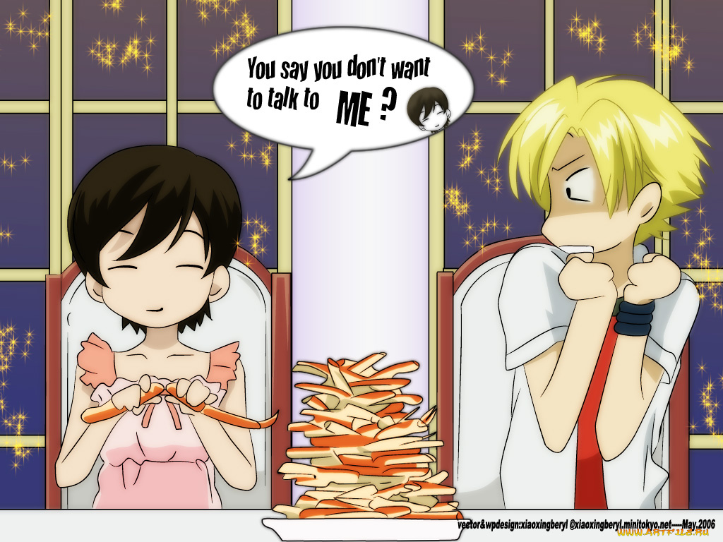 аниме, ouran, high, school, host, club