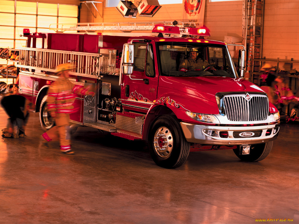 автомобили, пожарные, машины