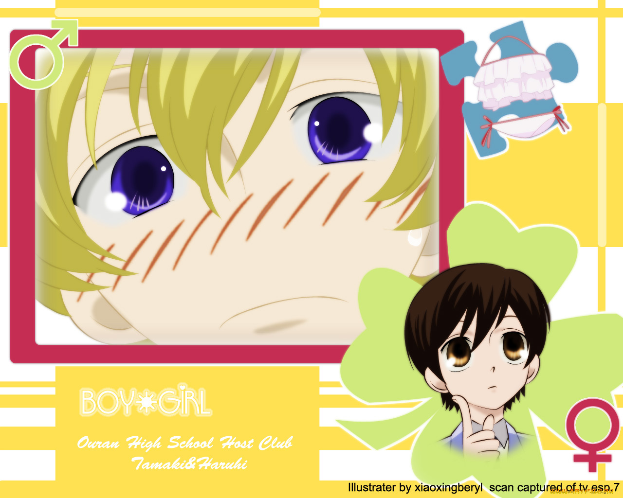 аниме, ouran, high, school, host, club