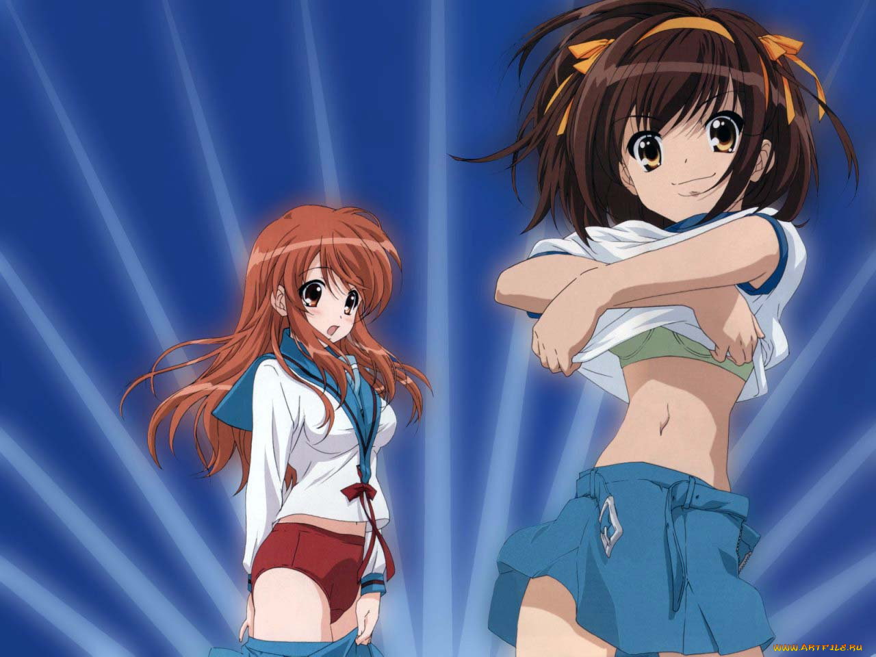 аниме, the, melancholy, of, haruhi, suzumiya