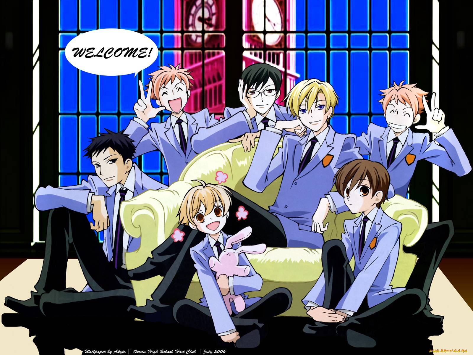 аниме, ouran, high, school, host, club