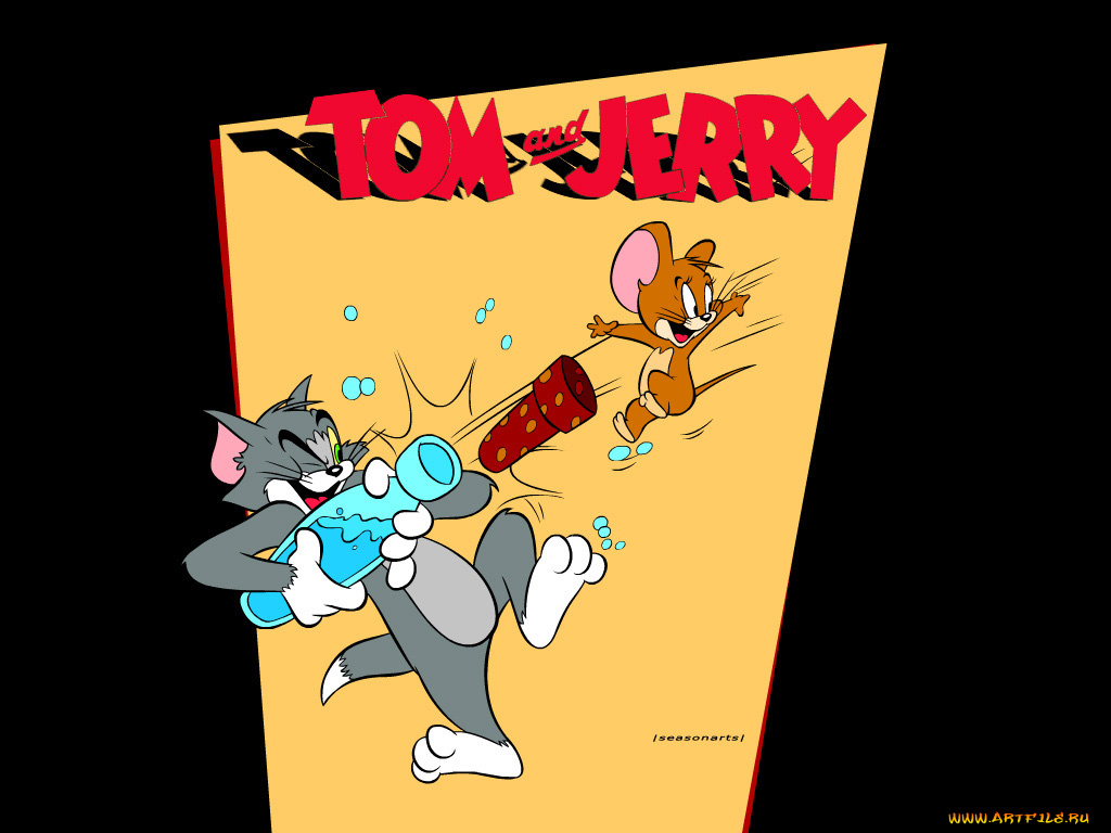 мультфильмы, tom, and, jerry