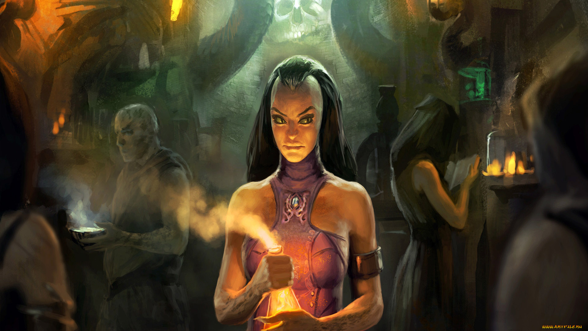 фэнтези, маги