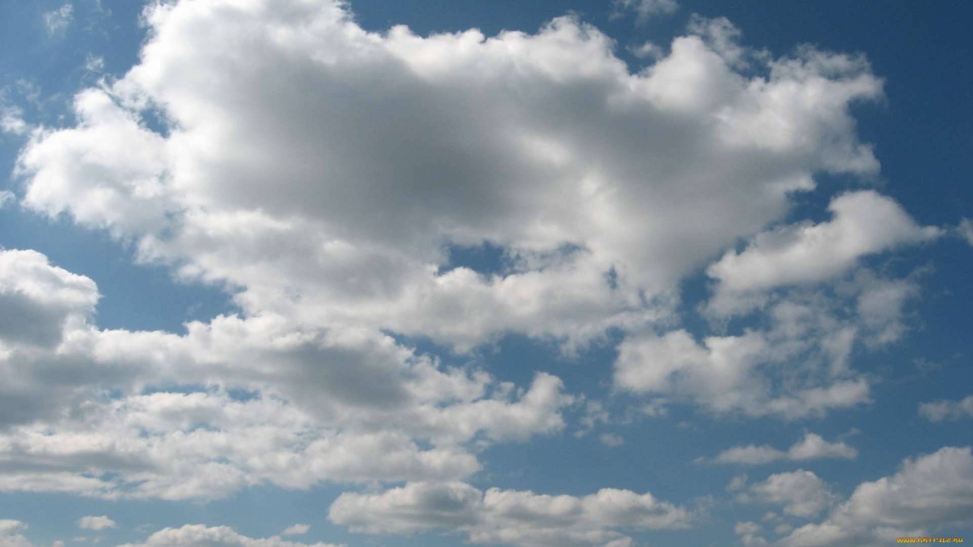 облака, природа