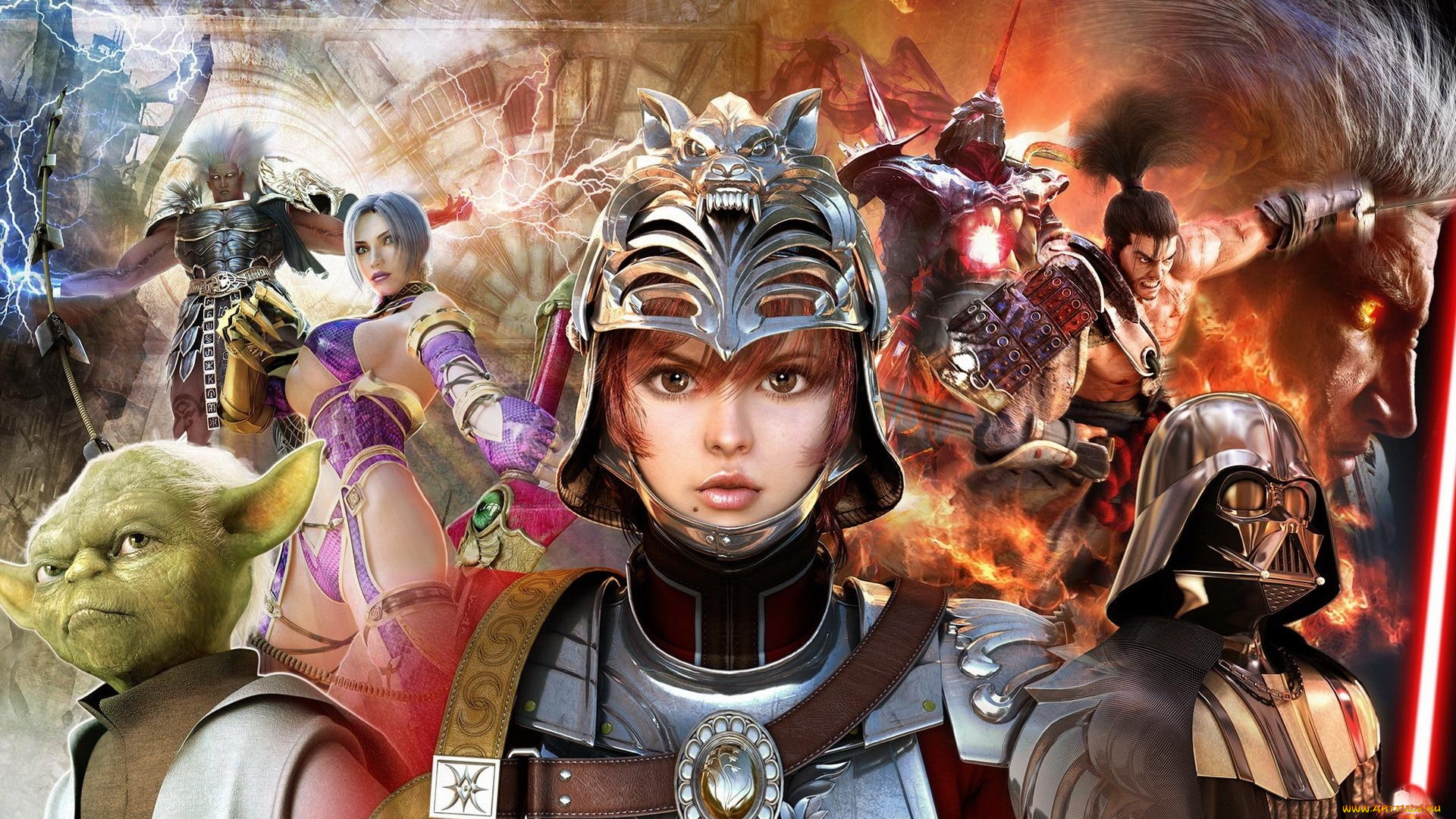 soul, calibur, iv, видео, игры, soulcalibur